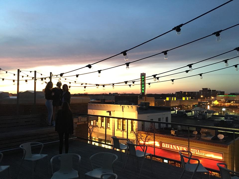 Everything's better on the roof. Libertine's patio is open this weekend.