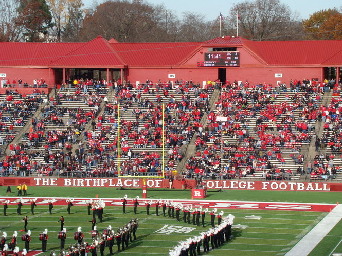 "The Birthplace of College Football" (this sign has actually moved to the student endzone)