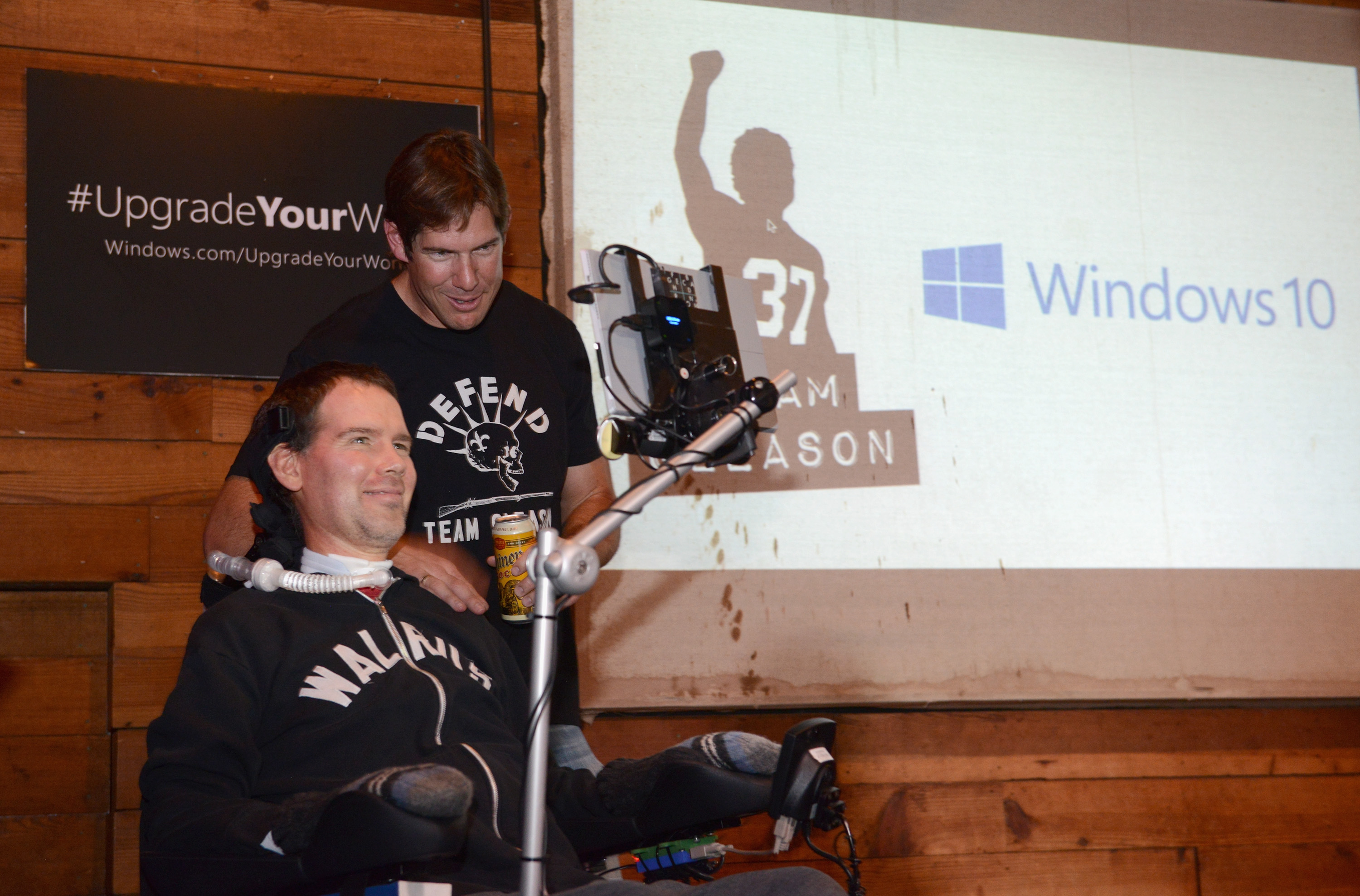 Windows 10 And Team Gleason Host Fireside Chat With Steve Gleason At SXSW