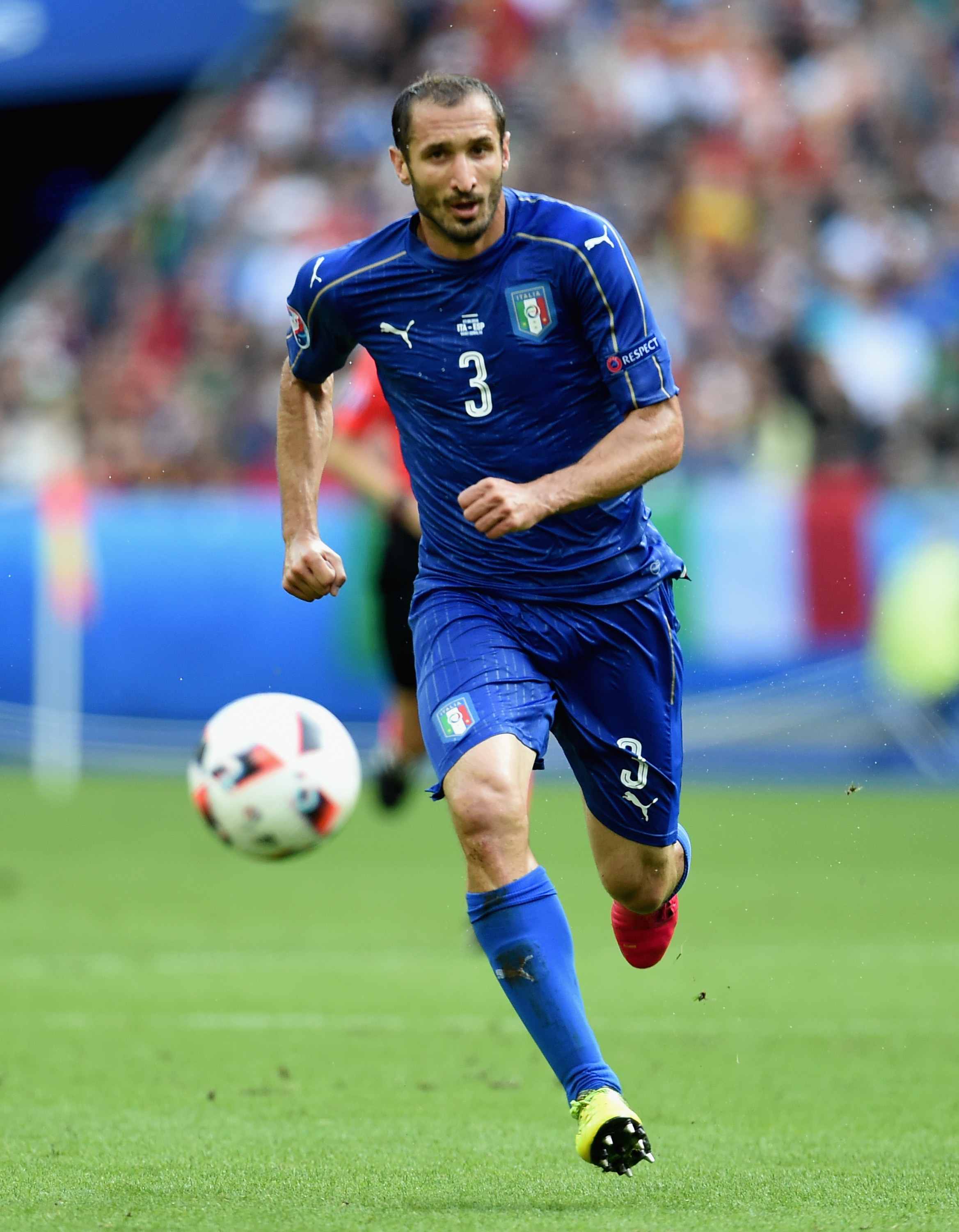 Chiellini is the heart of a powerful Italian defence.