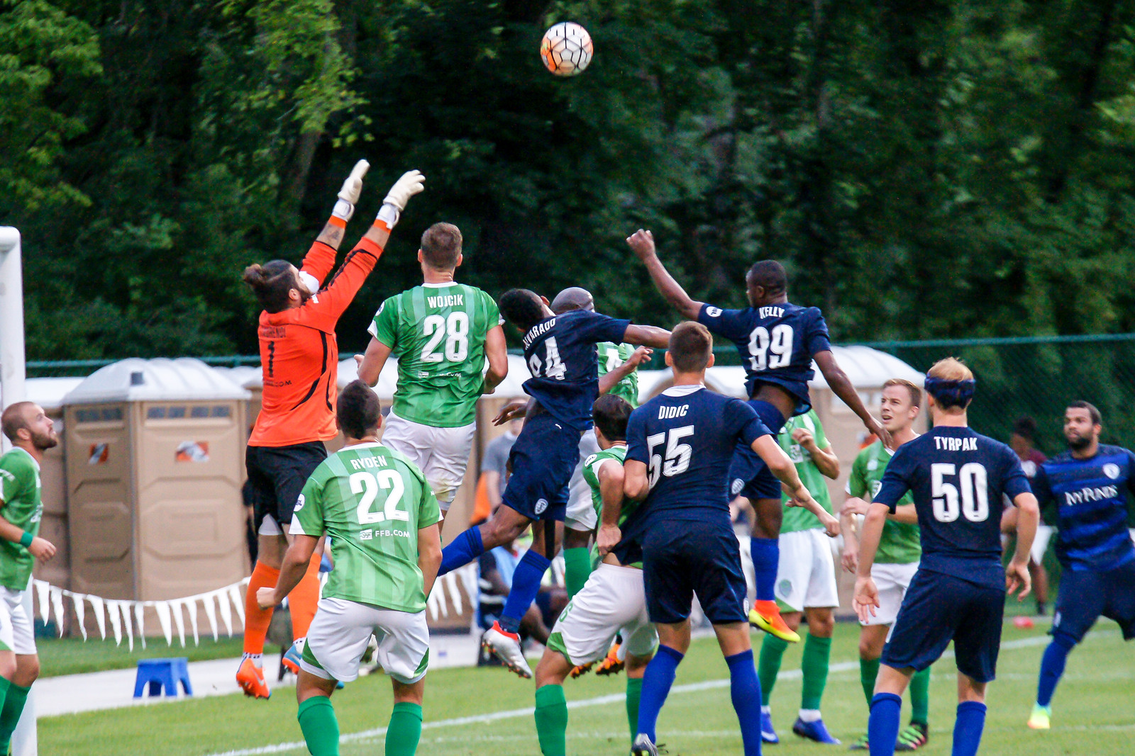 Energy FC keeper was  to the task versus the Rangers