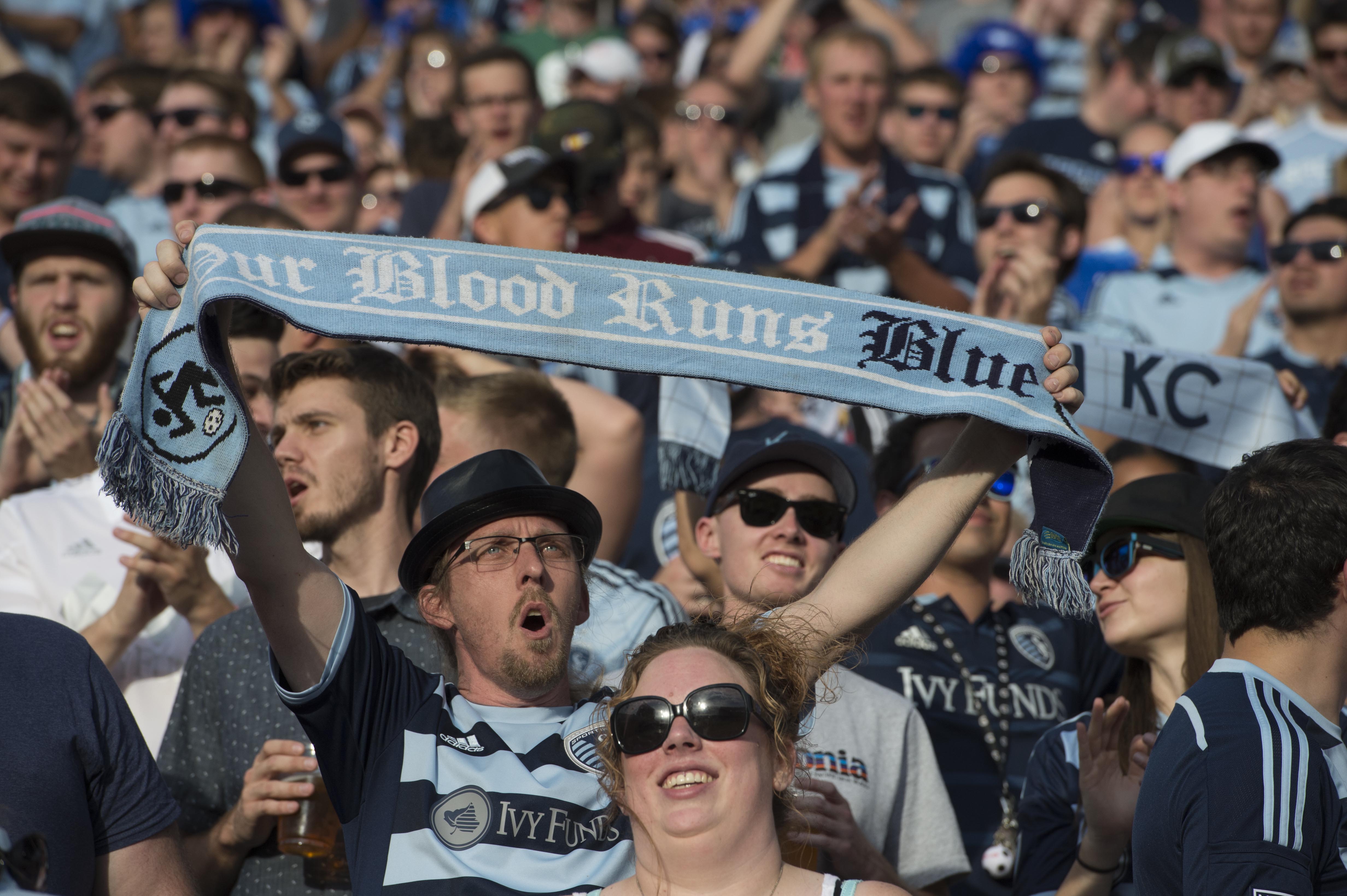 Hundreds of fans traveled to support Sporting Kansas City at Colorado