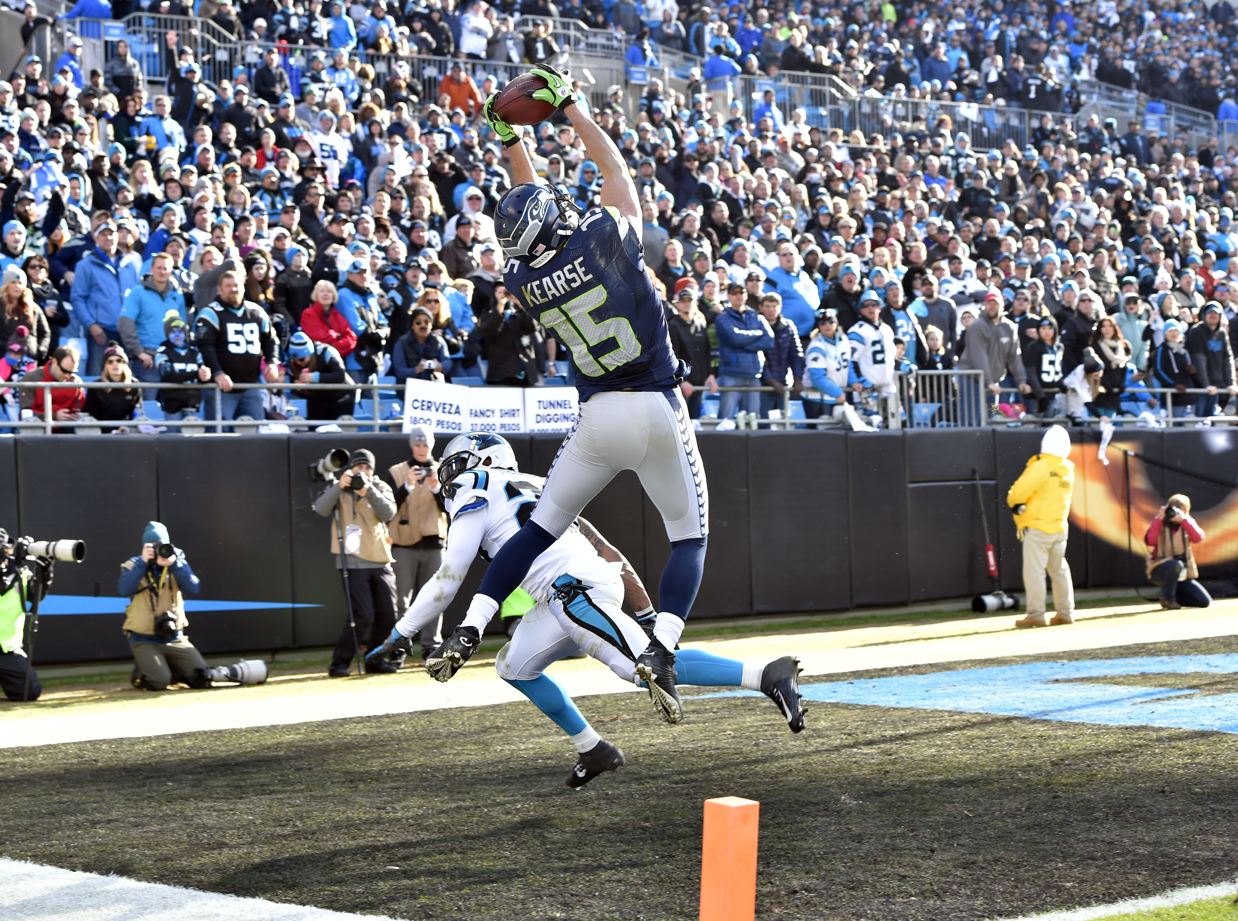 NFL: NFC Divisional-Seattle Seahawks at Carolina Panthers