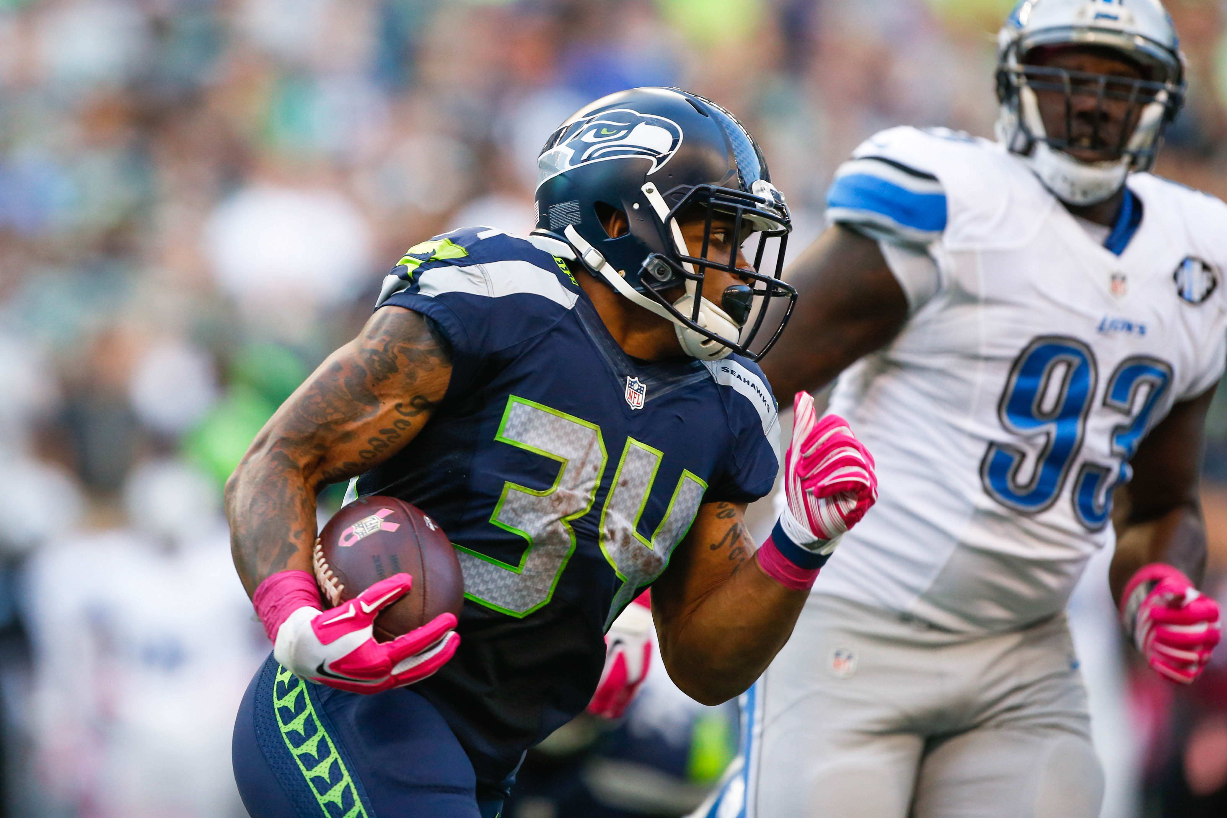 If he can shake off injury & committee concerns, Thomas Rawls has high-end RB1 upside in 2016.