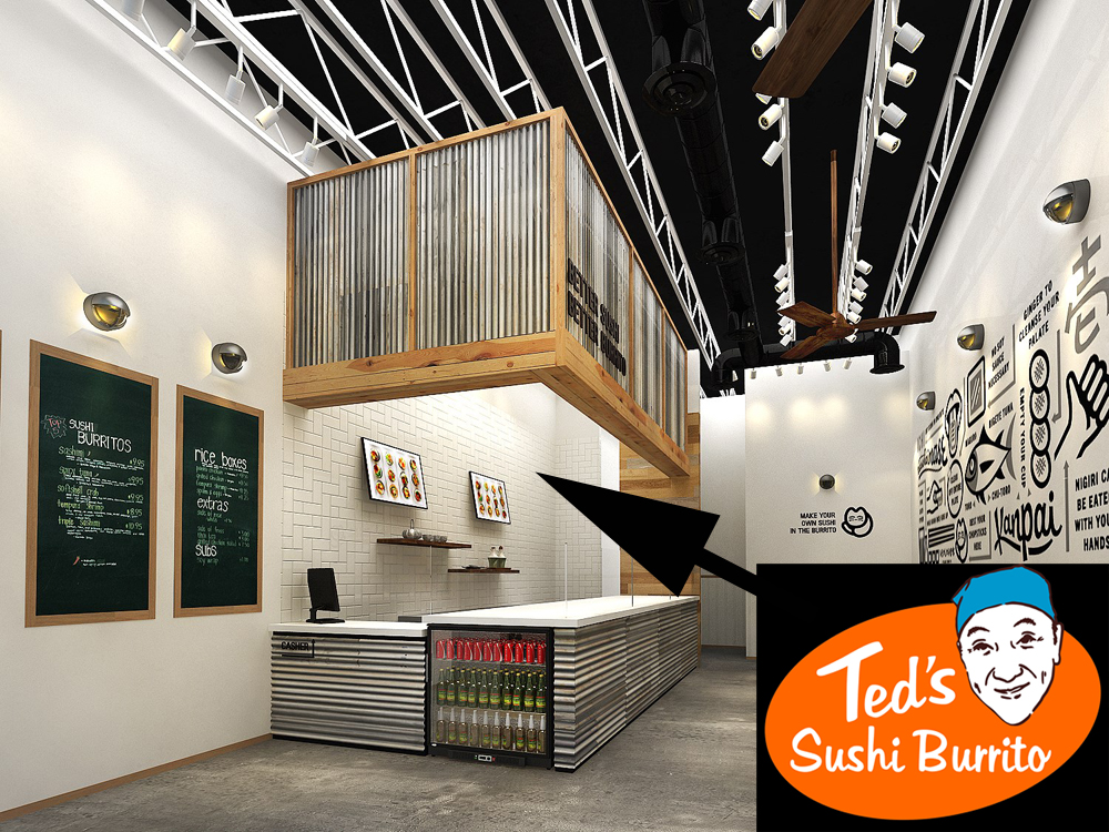 Ted’s Sushi Burrito rendering