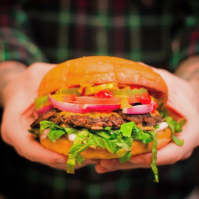 Arlo’s veggie burger