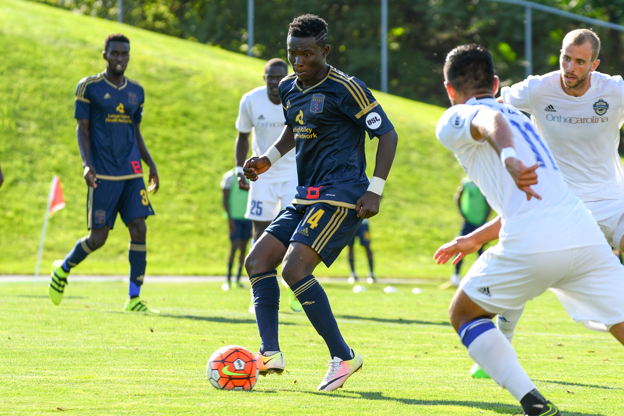 Eric Ayuk spent most of the year with Bethlehem Steel FC.