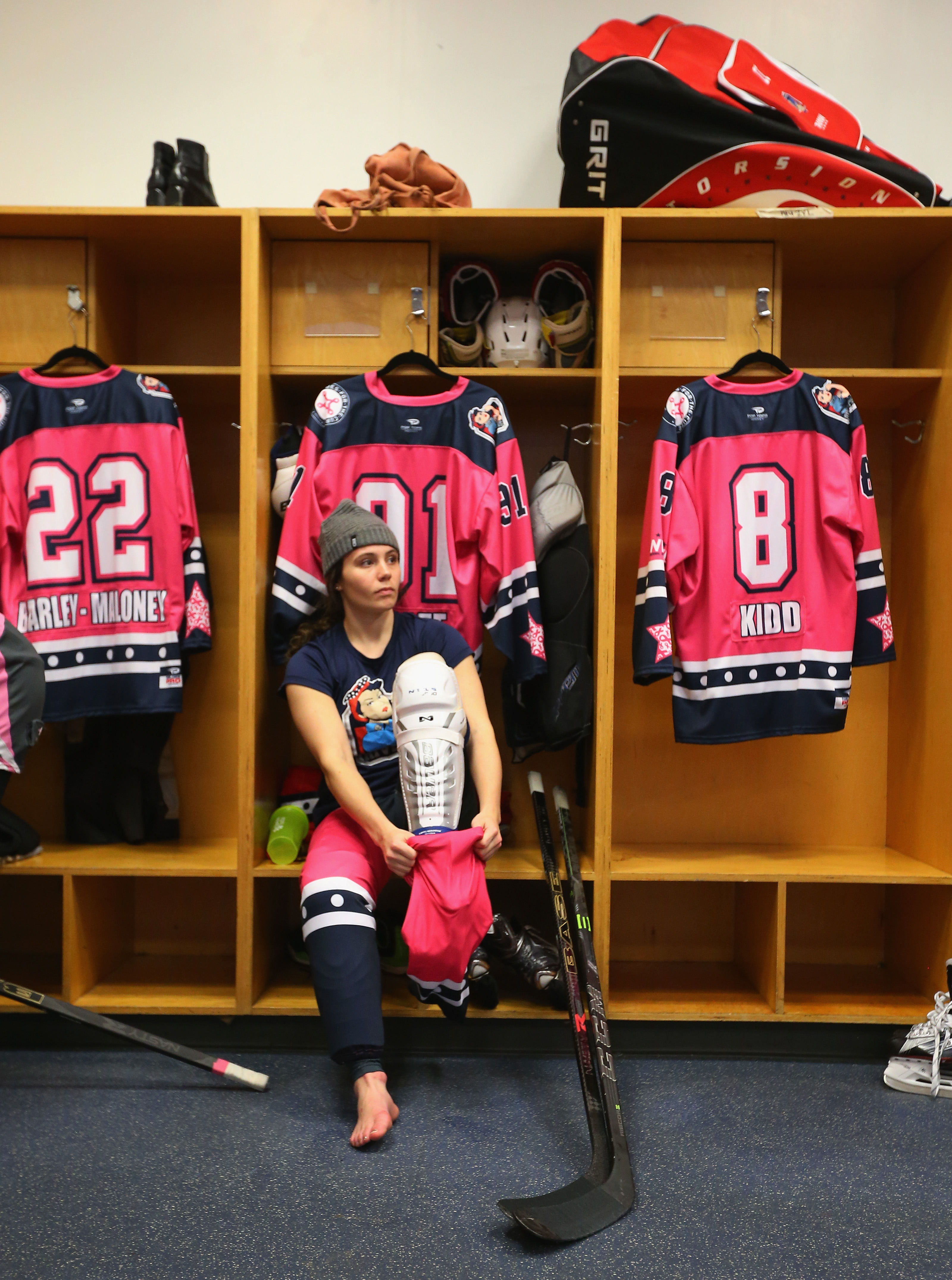 A Day In The Life Of The New York Riveters Women's Hockey Team