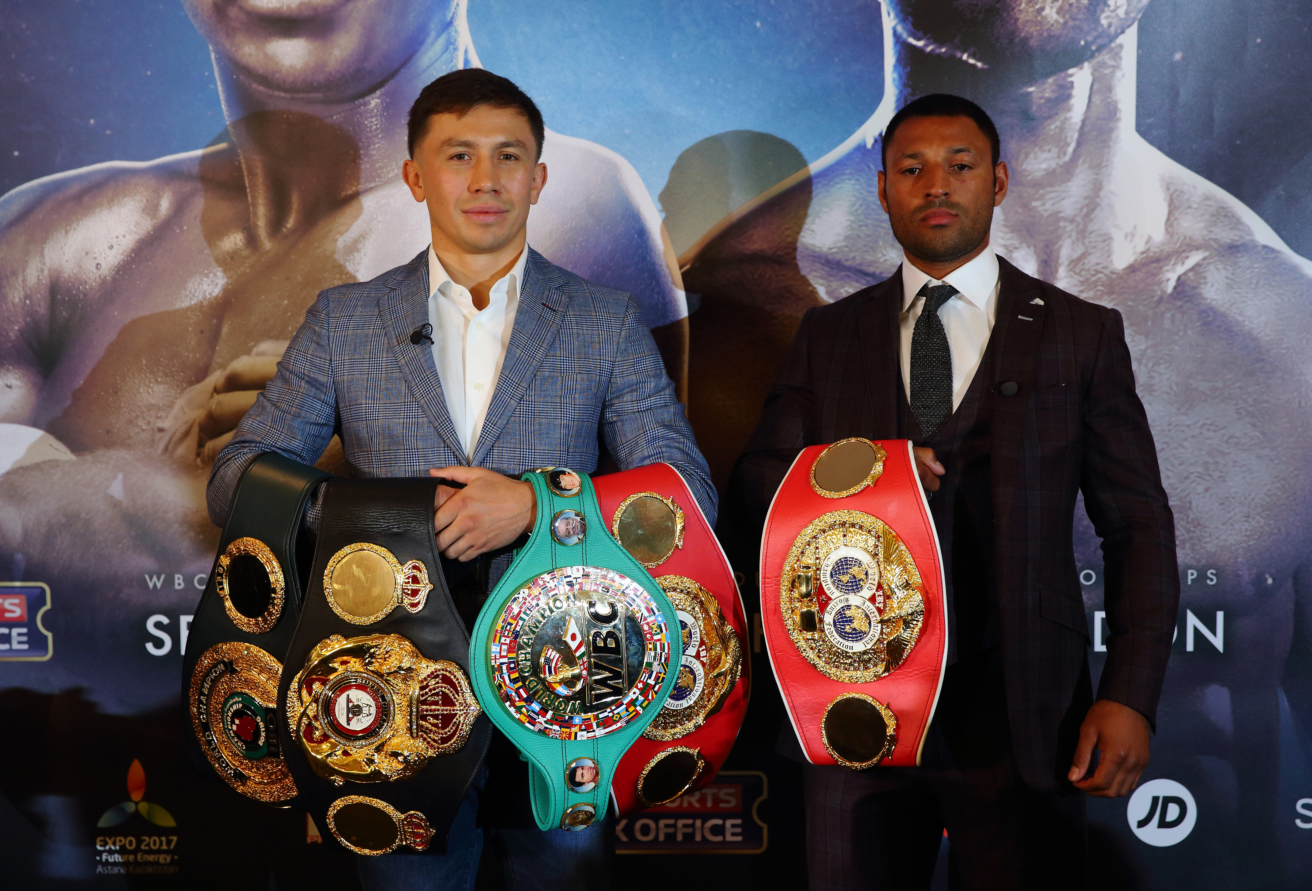 Gennady 'GGG' Golovkin and Kell Brook Press Conference