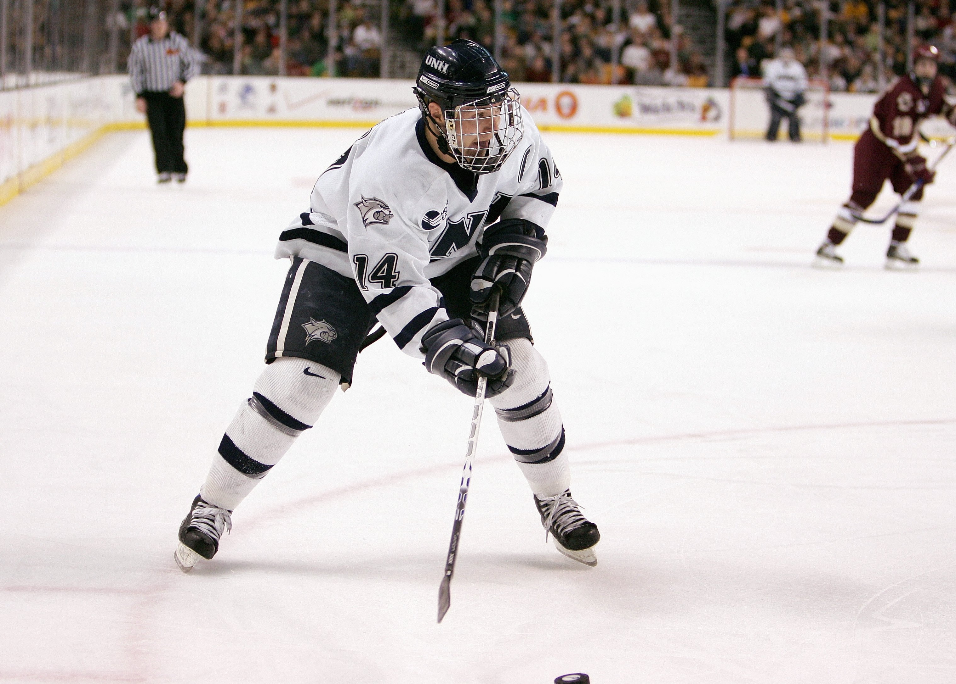 Josh Ciocco, pictured here during his senior season at UNH, is the new assistant coach at Brown University.
