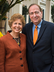 Dr Gogue with his wife, Mrs. Susie Gogue. Photo from his official university biography. 