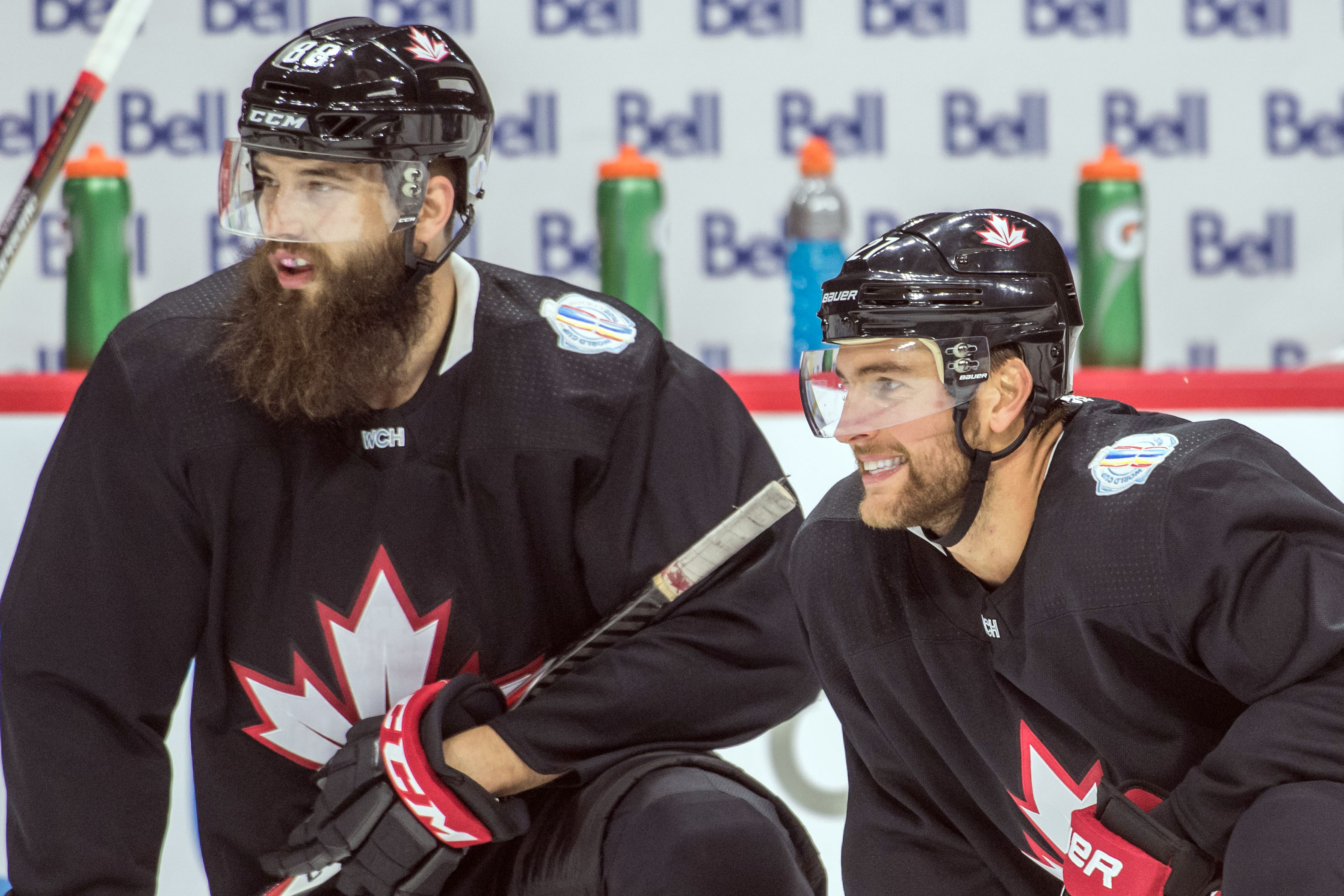 Hockey: World Cup of Hockey-Team Canada-Practice