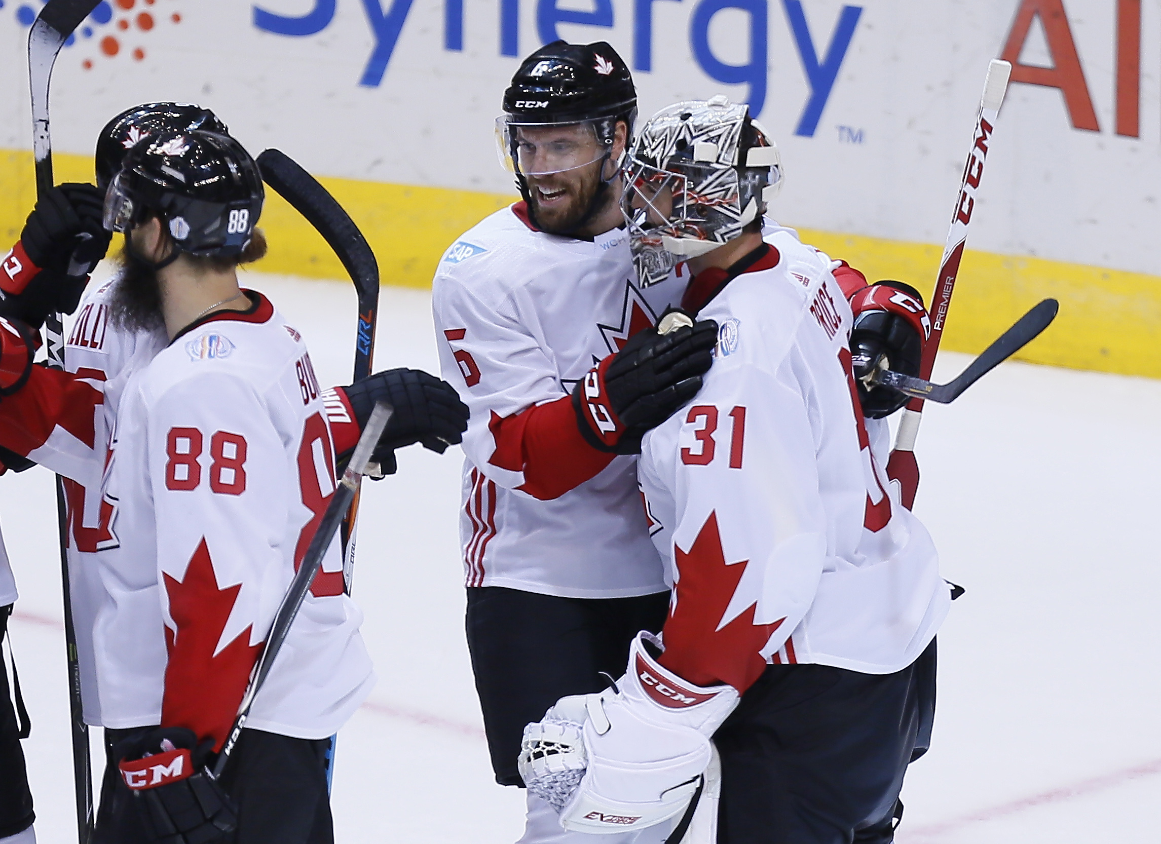 Hockey: World Cup of Hockey-Team Canada vs Team USA