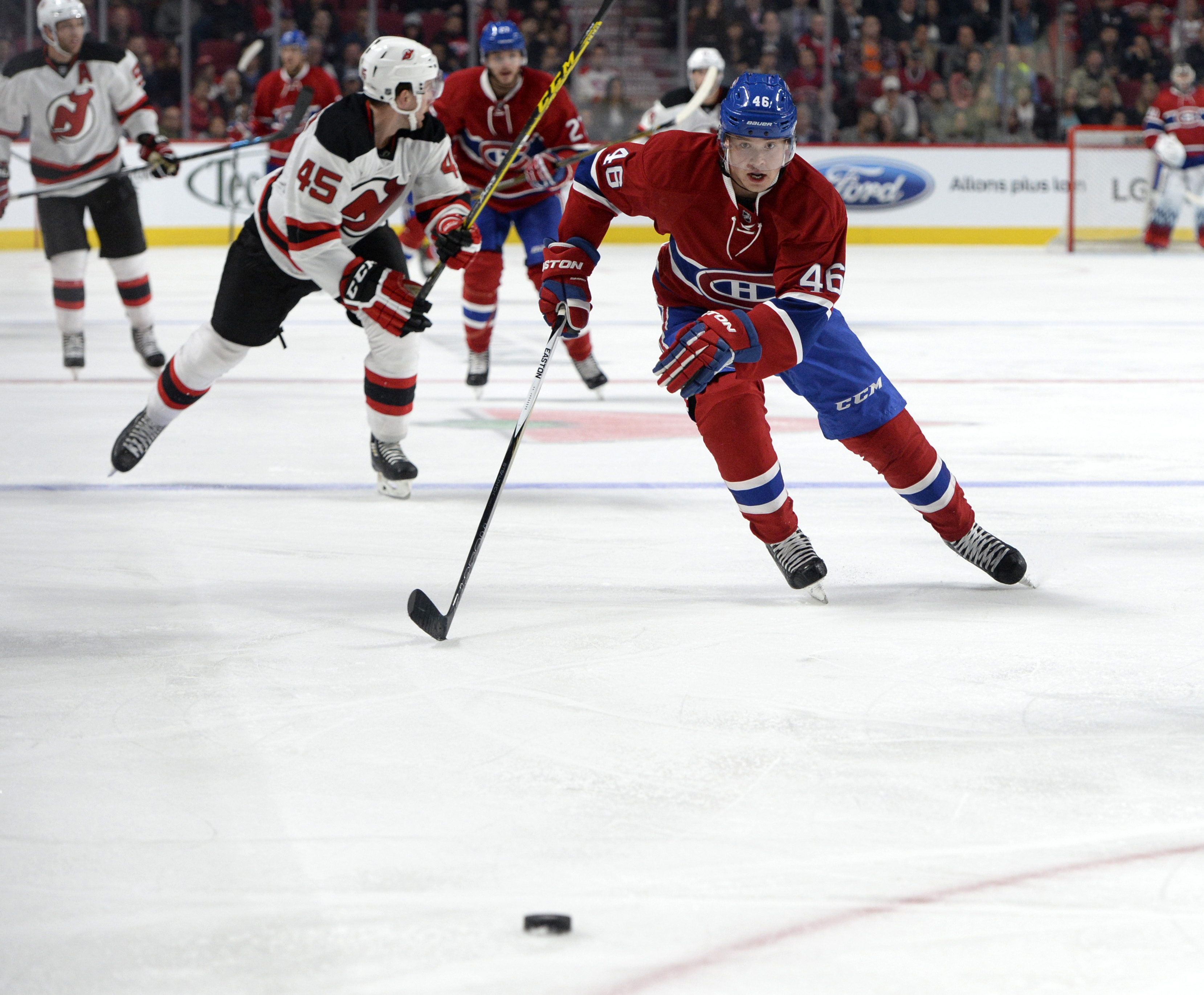 NHL: Preseason-New Jersey Devils at Montreal Canadiens