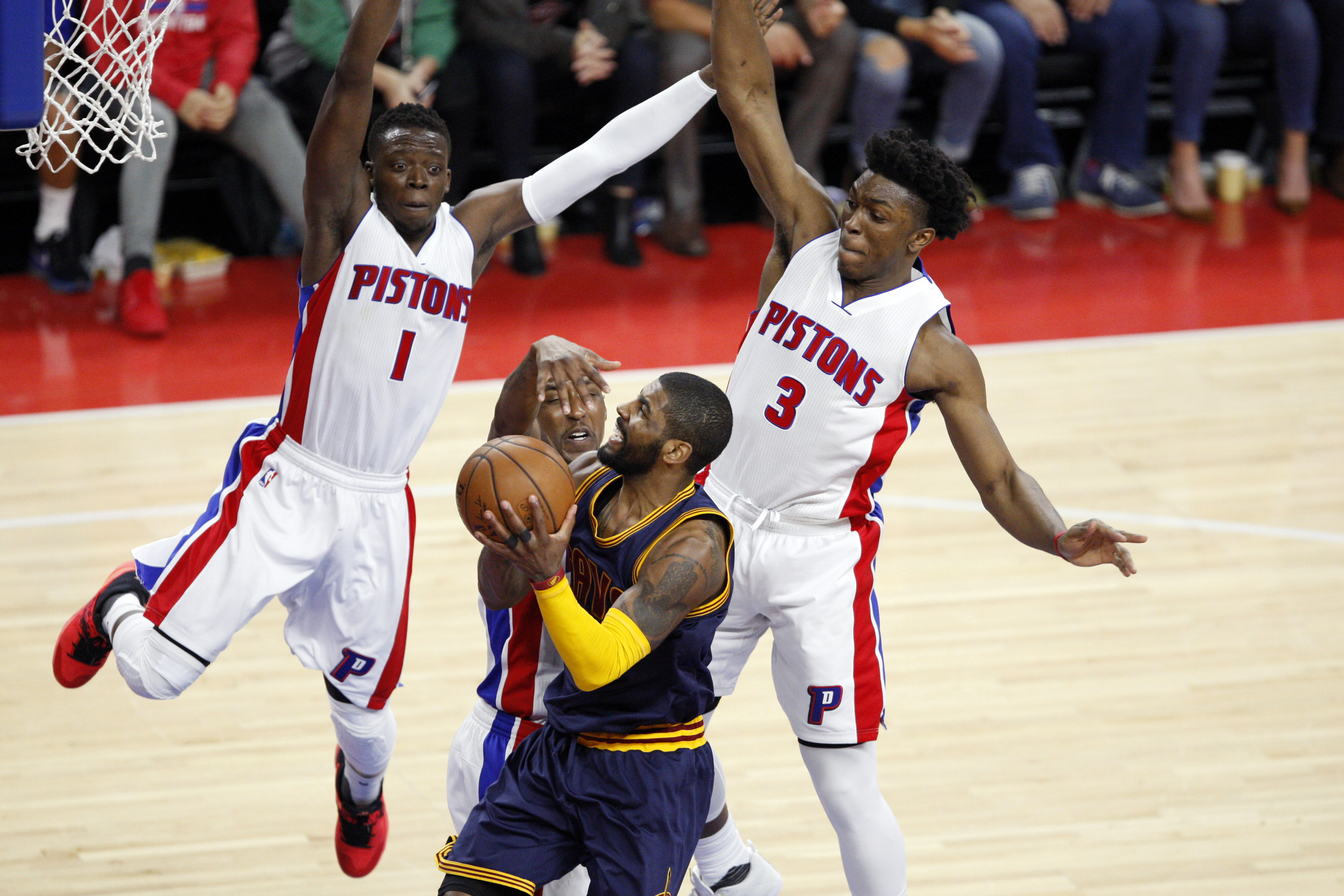 NBA: Playoffs-Cleveland Cavaliers at Detroit Pistons