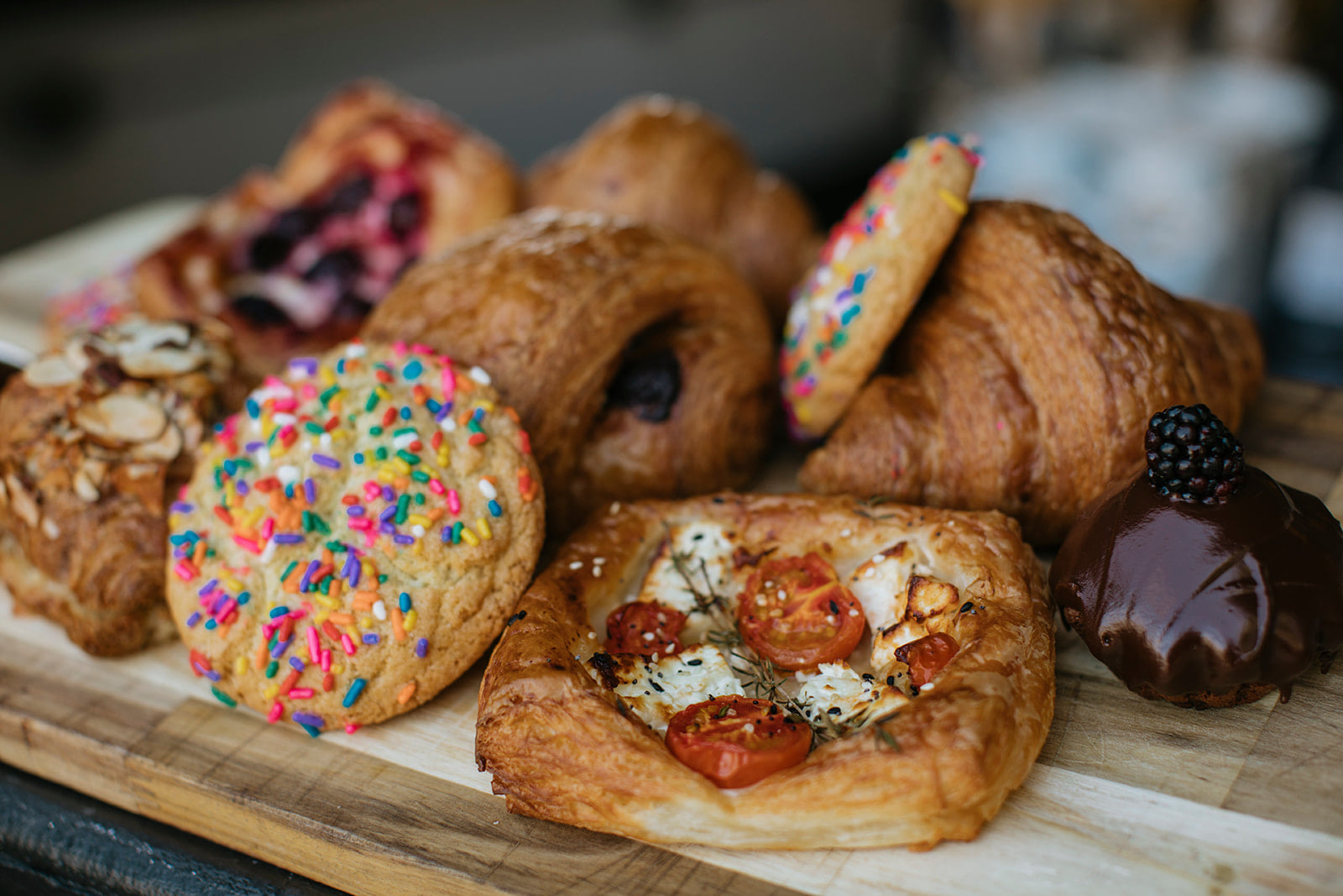 Selection of pastries