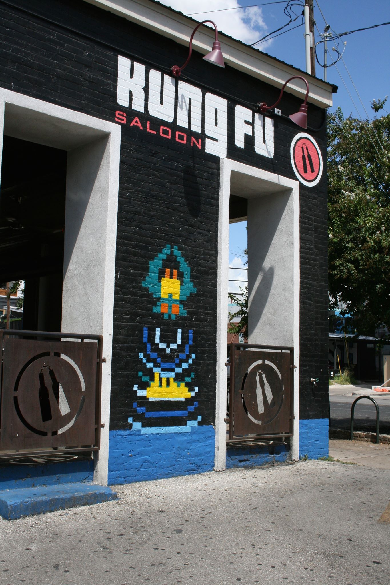 Entrance to Kung Fu Saloon
