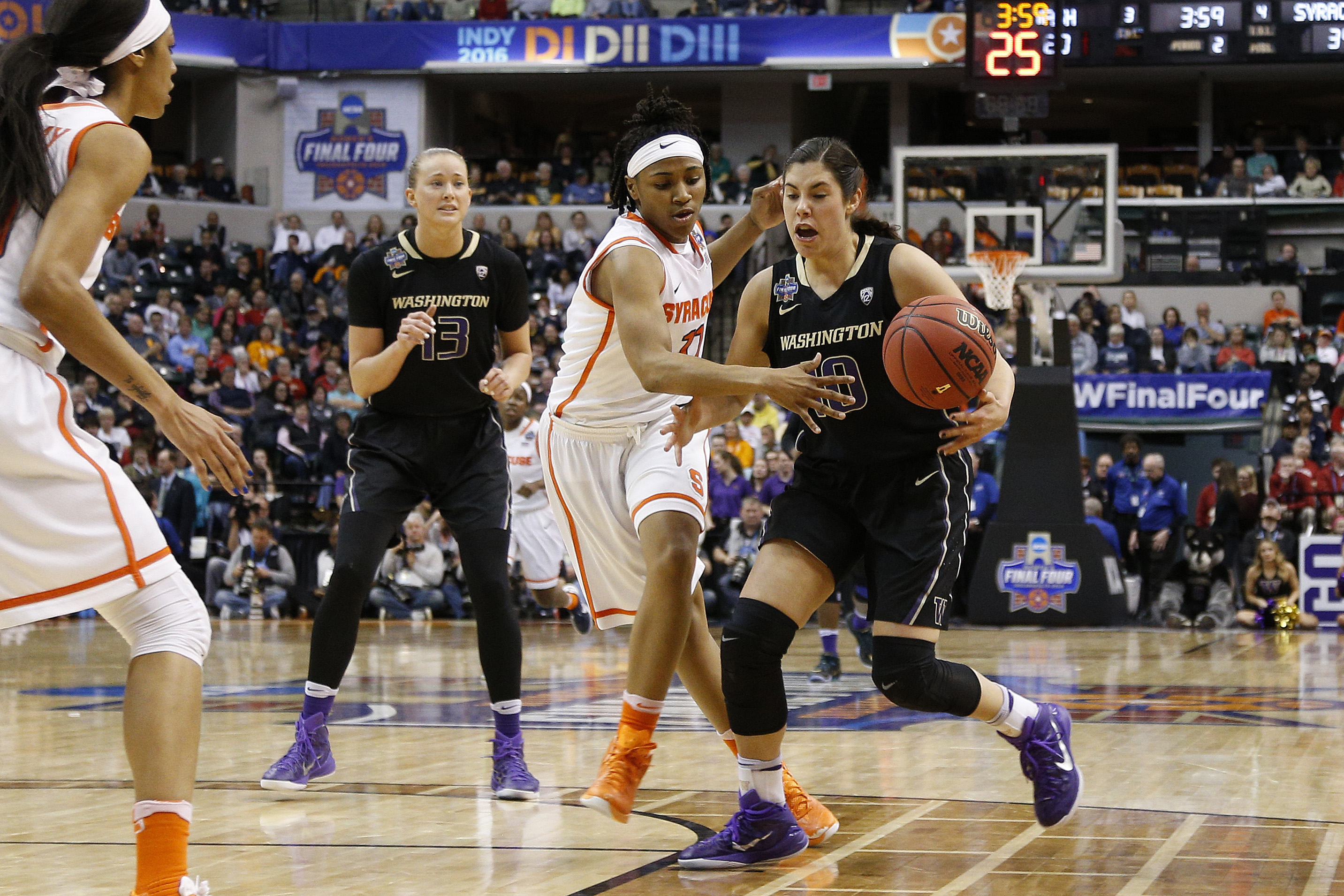 NCAA Womens Basketball: Final Four-Washington vs Syracuse
