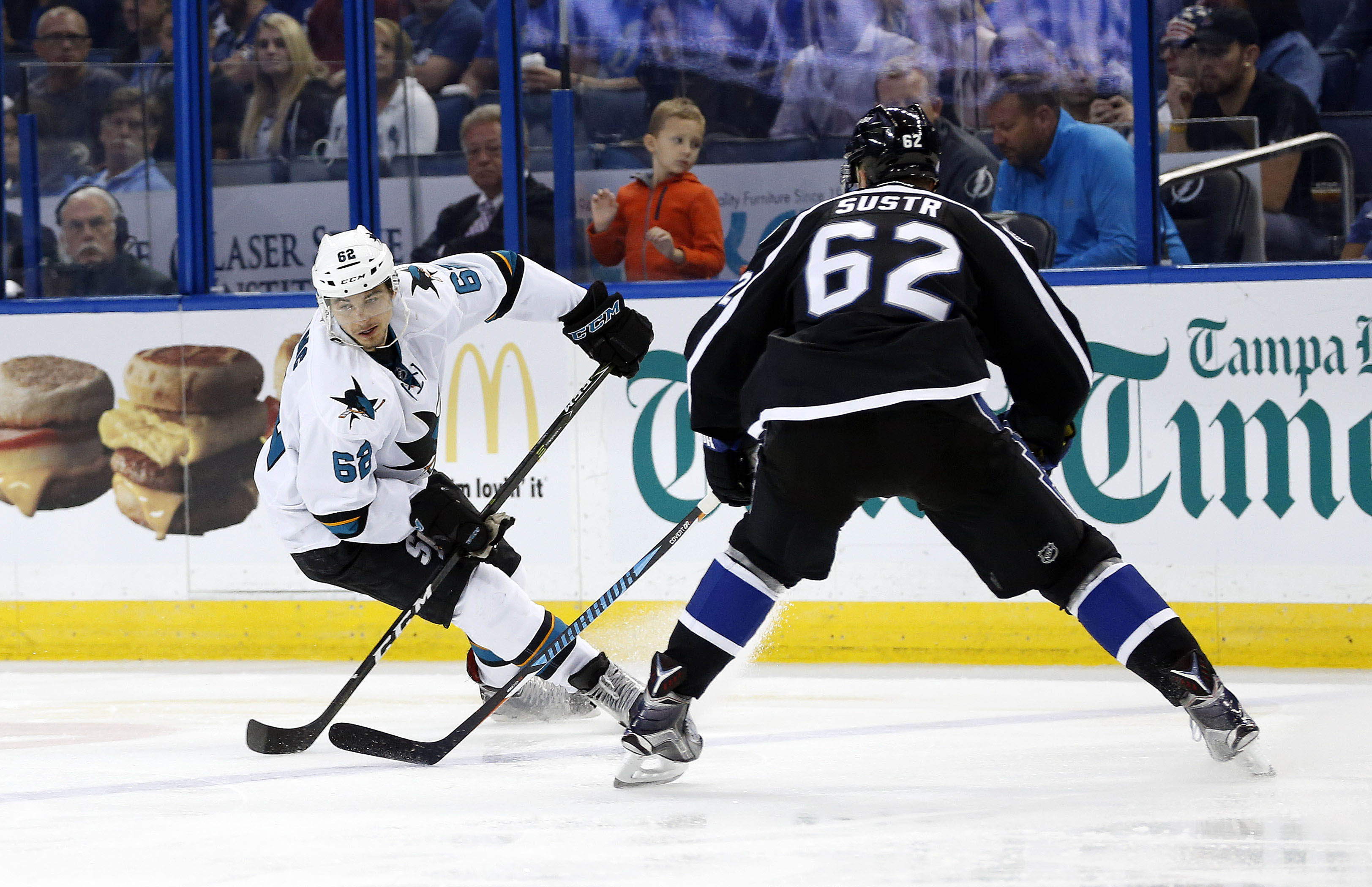 NHL: San Jose Sharks at Tampa Bay Lightning