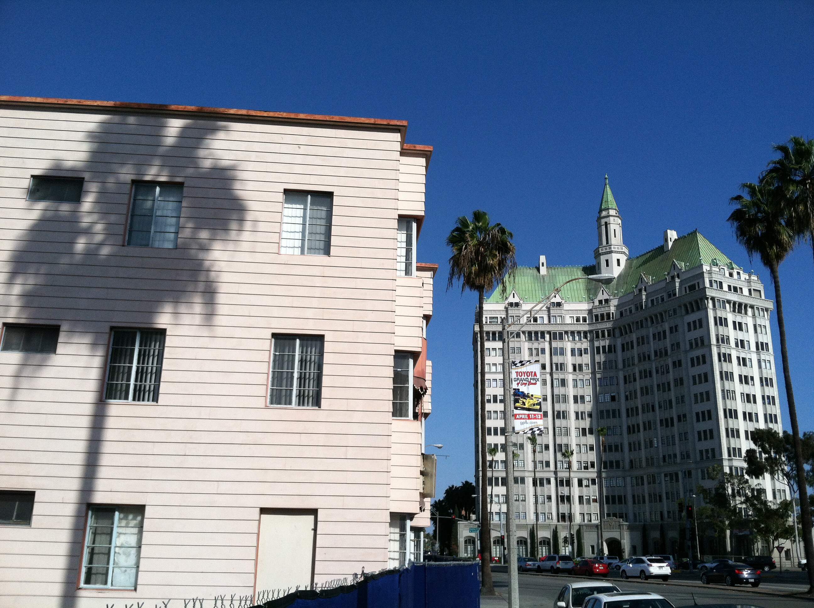 View of apartments in Long Beach