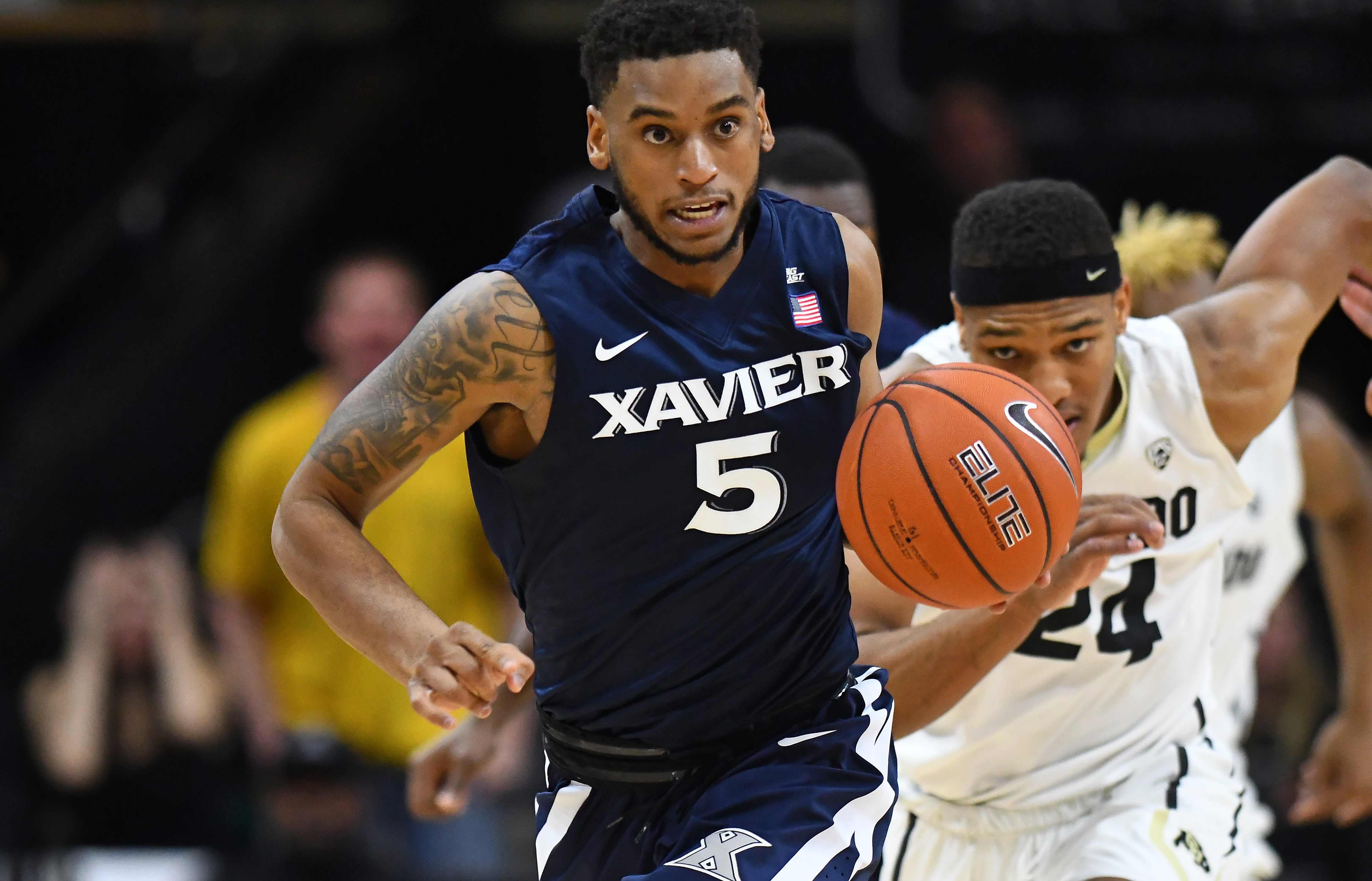 NCAA Basketball: Xavier at Colorado