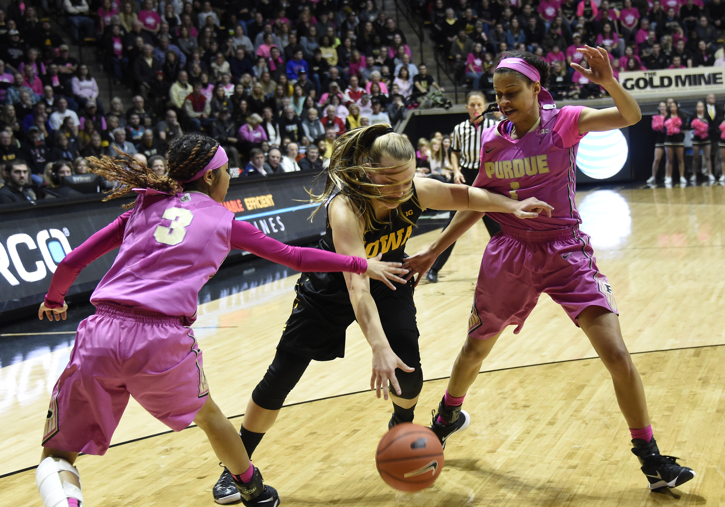 NCAA Womens Basketball: Iowa at Purdue
