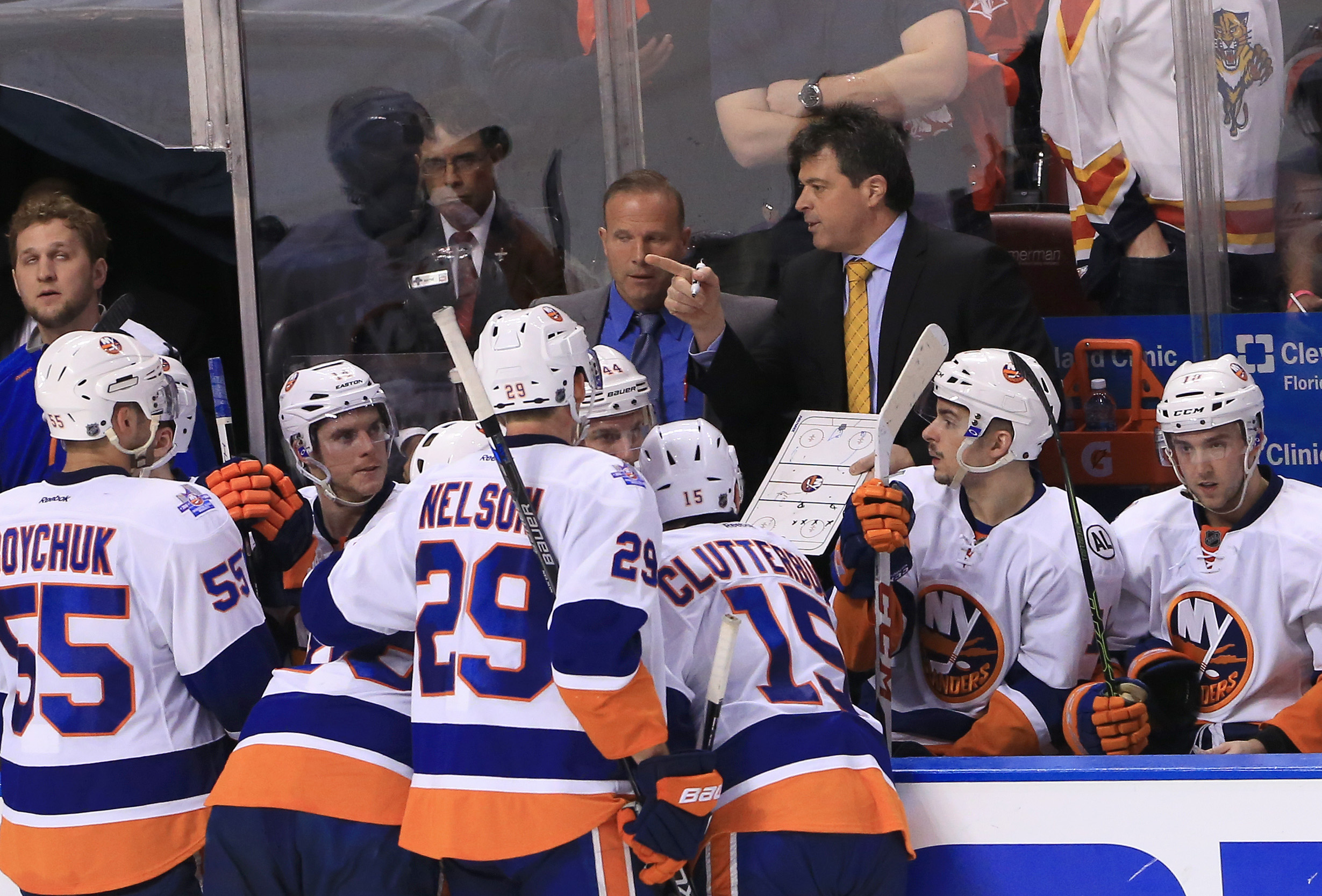 NHL: Stanley Cup Playoffs-New York Islanders at Florida Panthers
