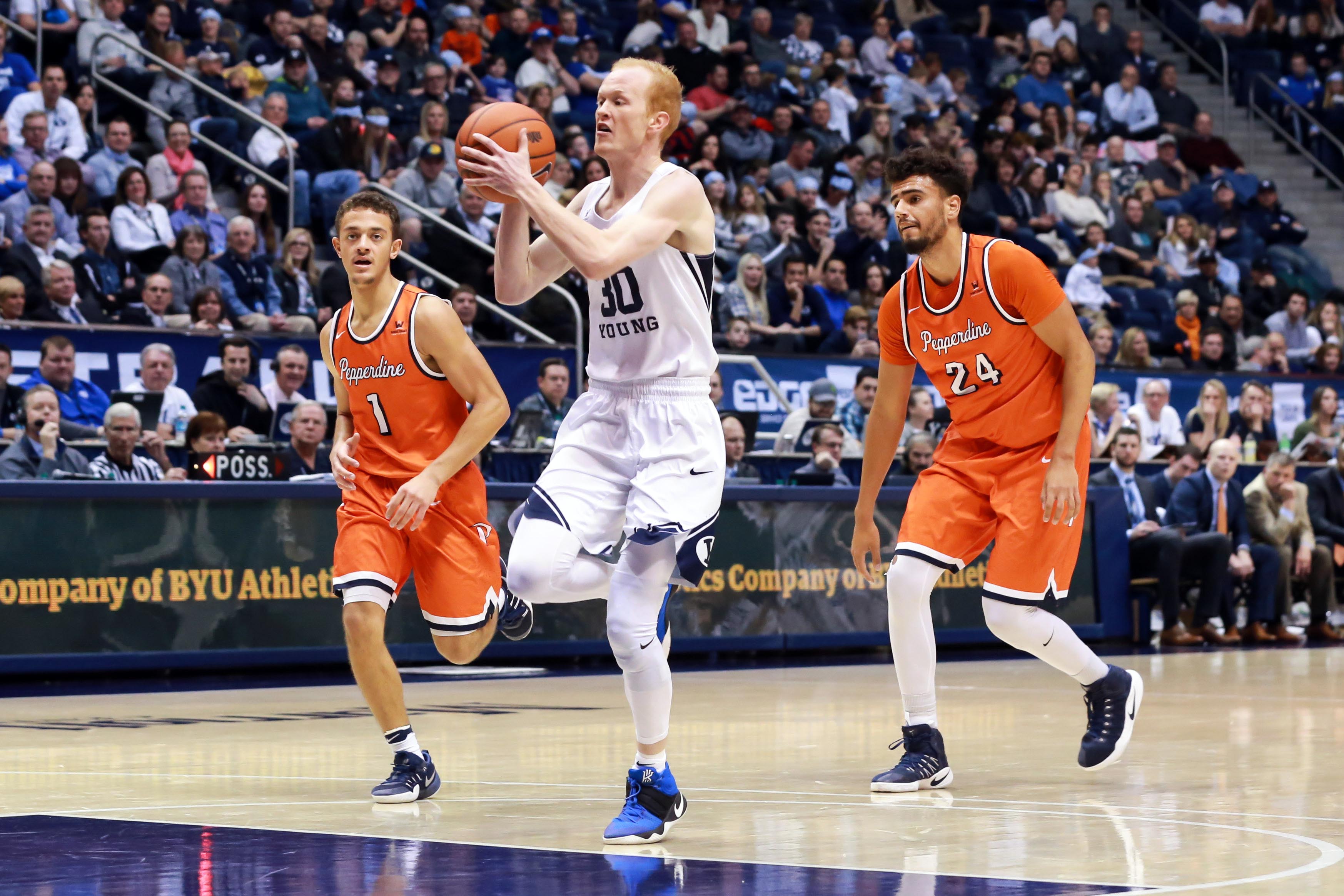 NCAA Basketball: Pepperdine at Brigham Young