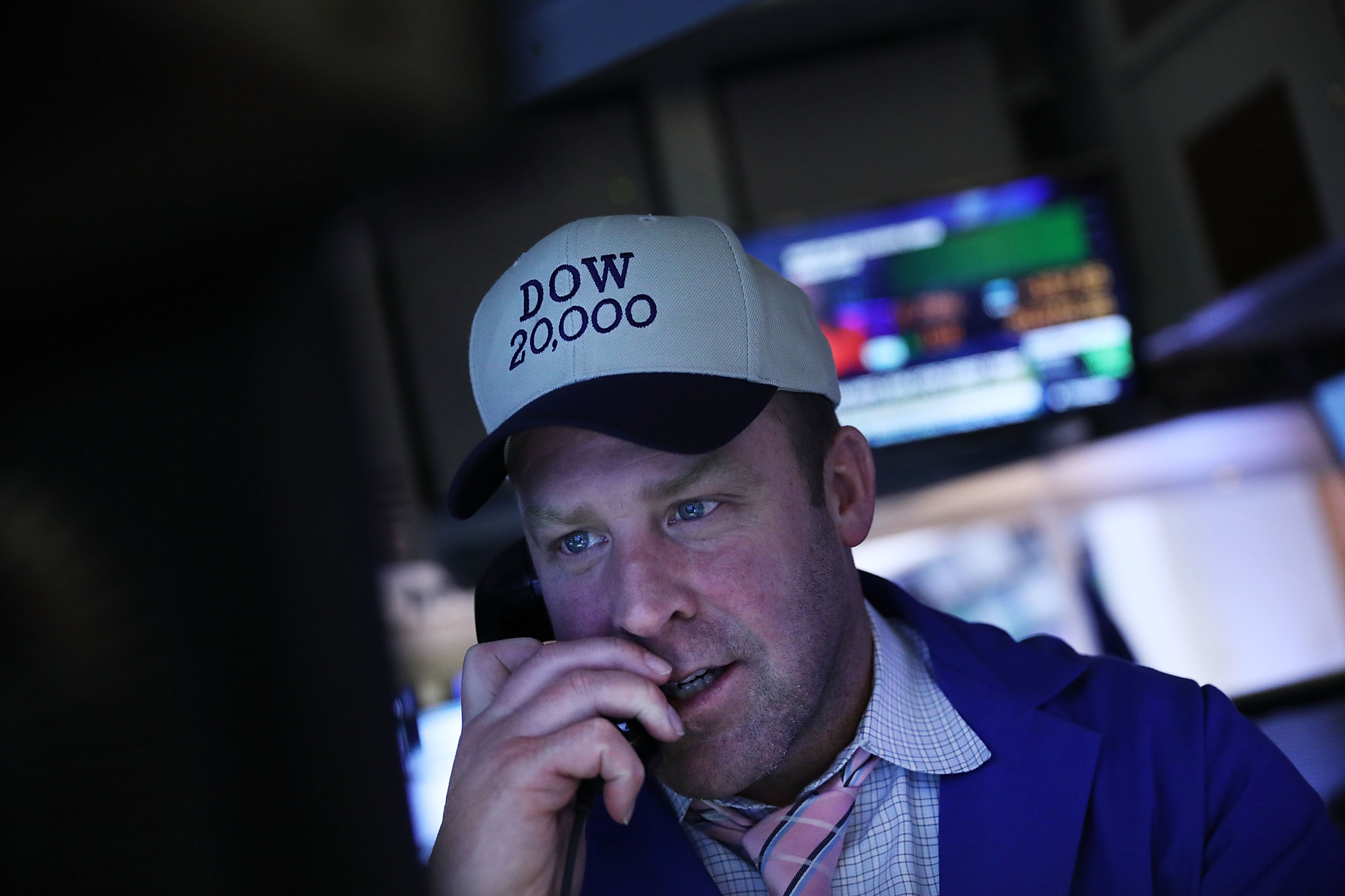 Dow Jones Industrials Average Crosses 20,000 Mark For The First Time