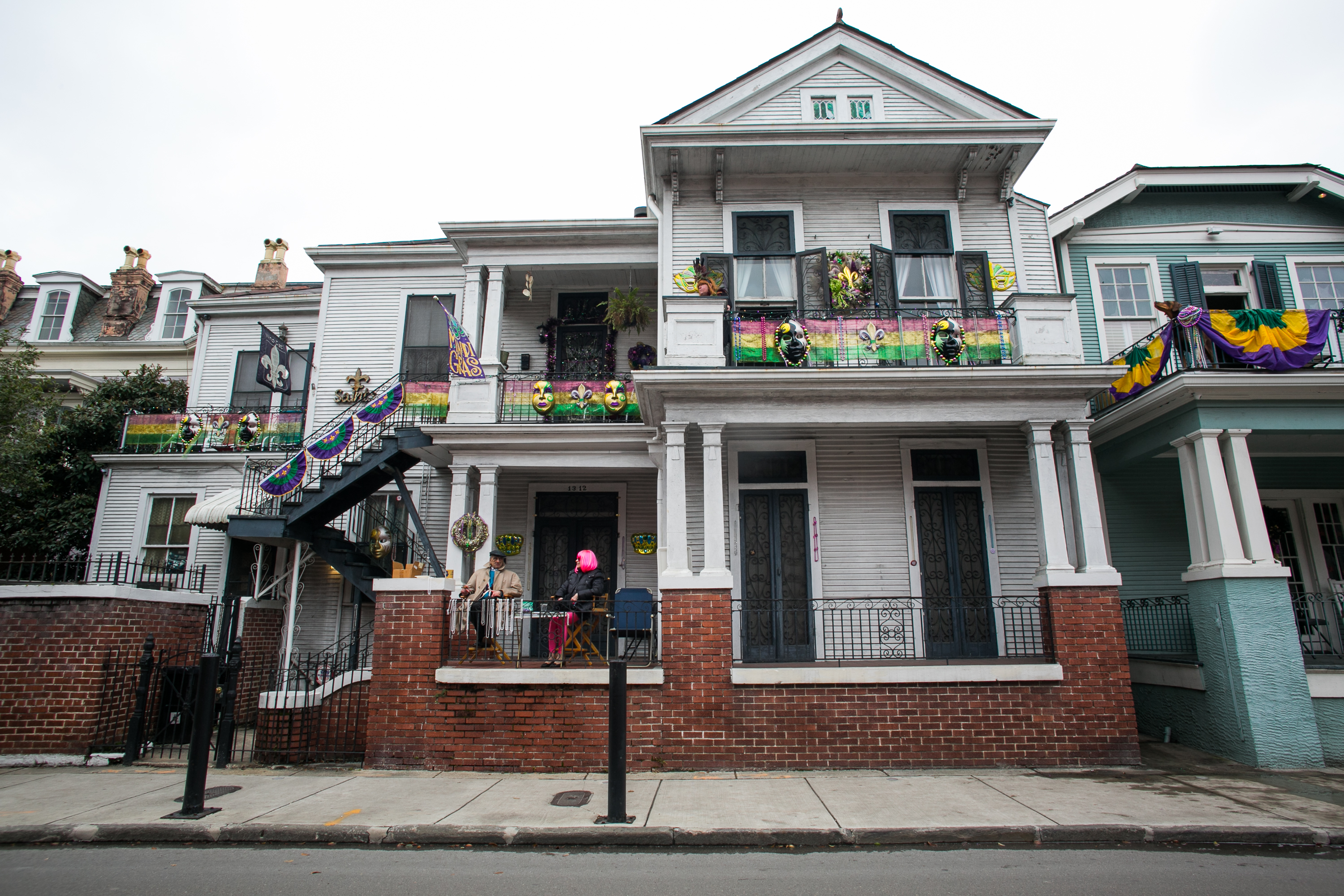 New Orleans Takes To The Streets To Celebrate Mardi Gras