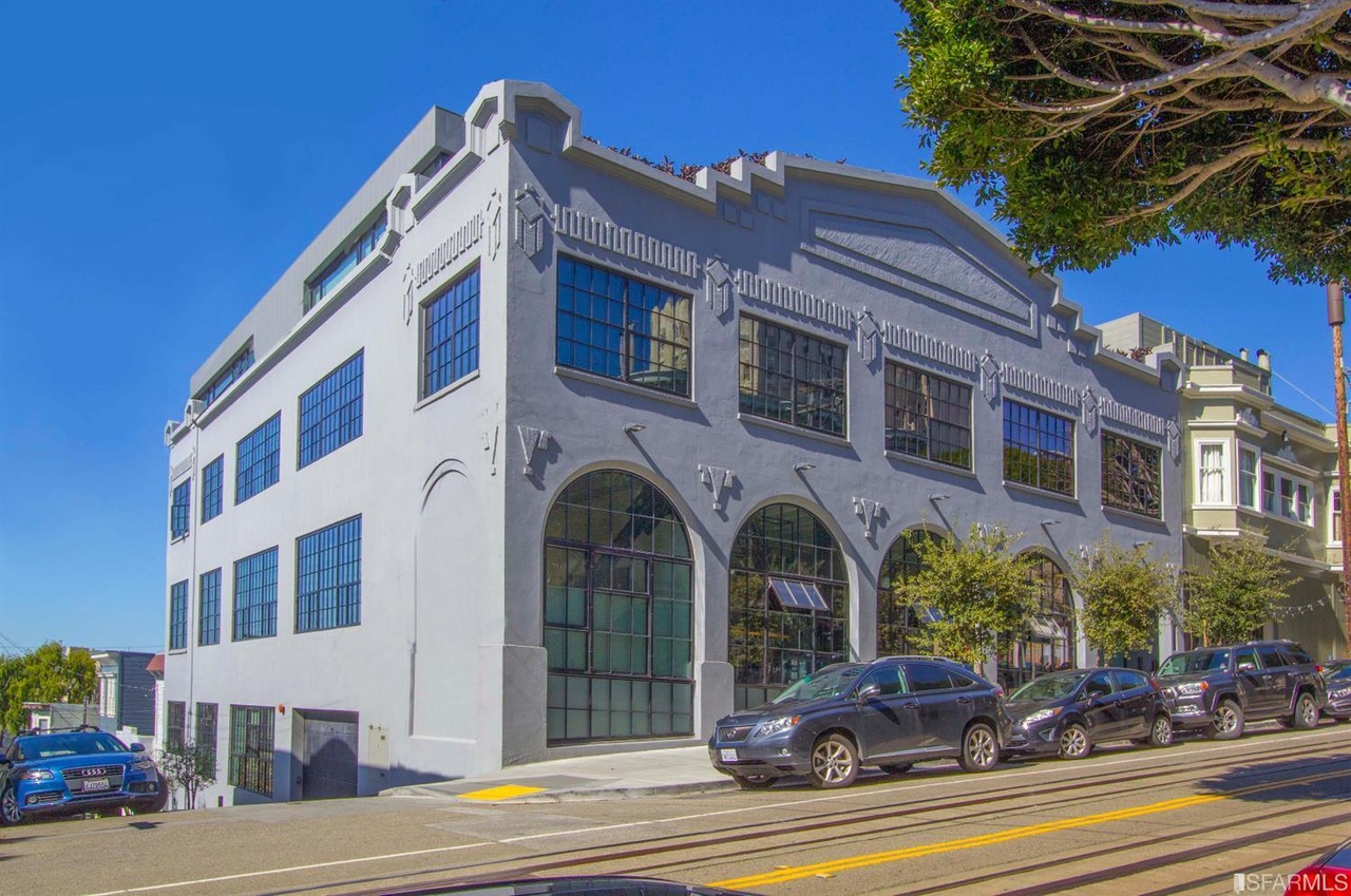 Exterior of Russian Hill’s Garage building.