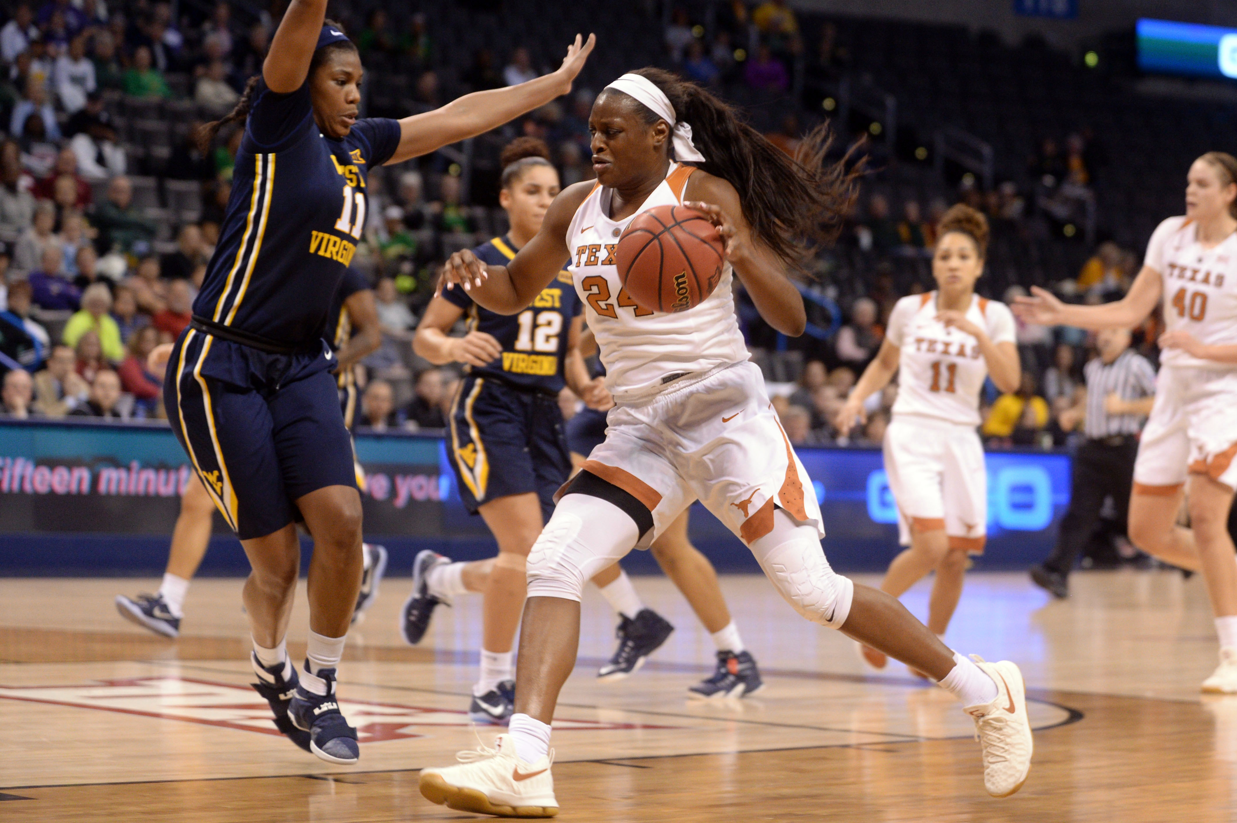 NCAA Womens Basketball: Big 12 Conference Tournament-Texas vs West Virginia