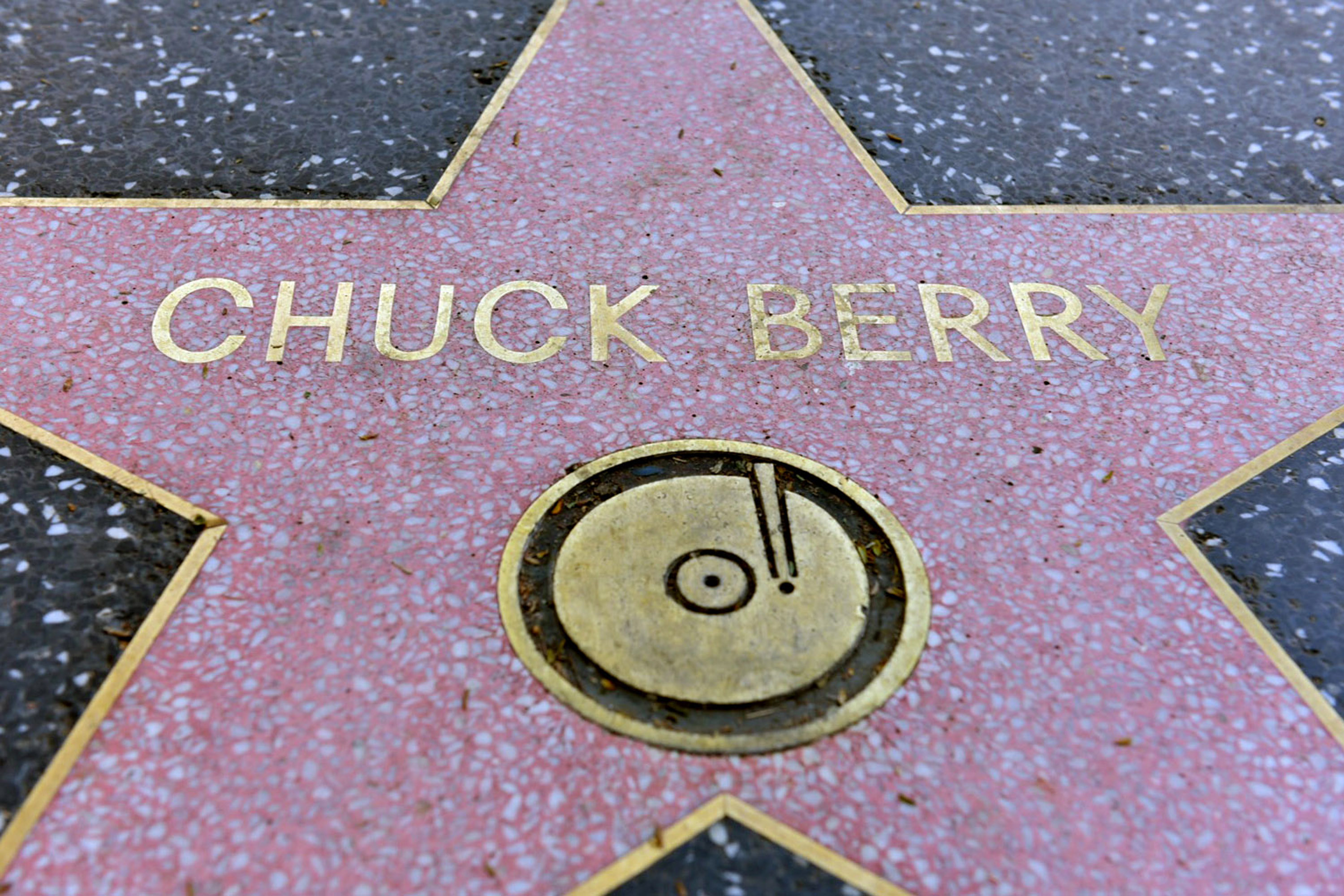 Chuck Berry Remembered On His Hollywood Walk Of Fame Star