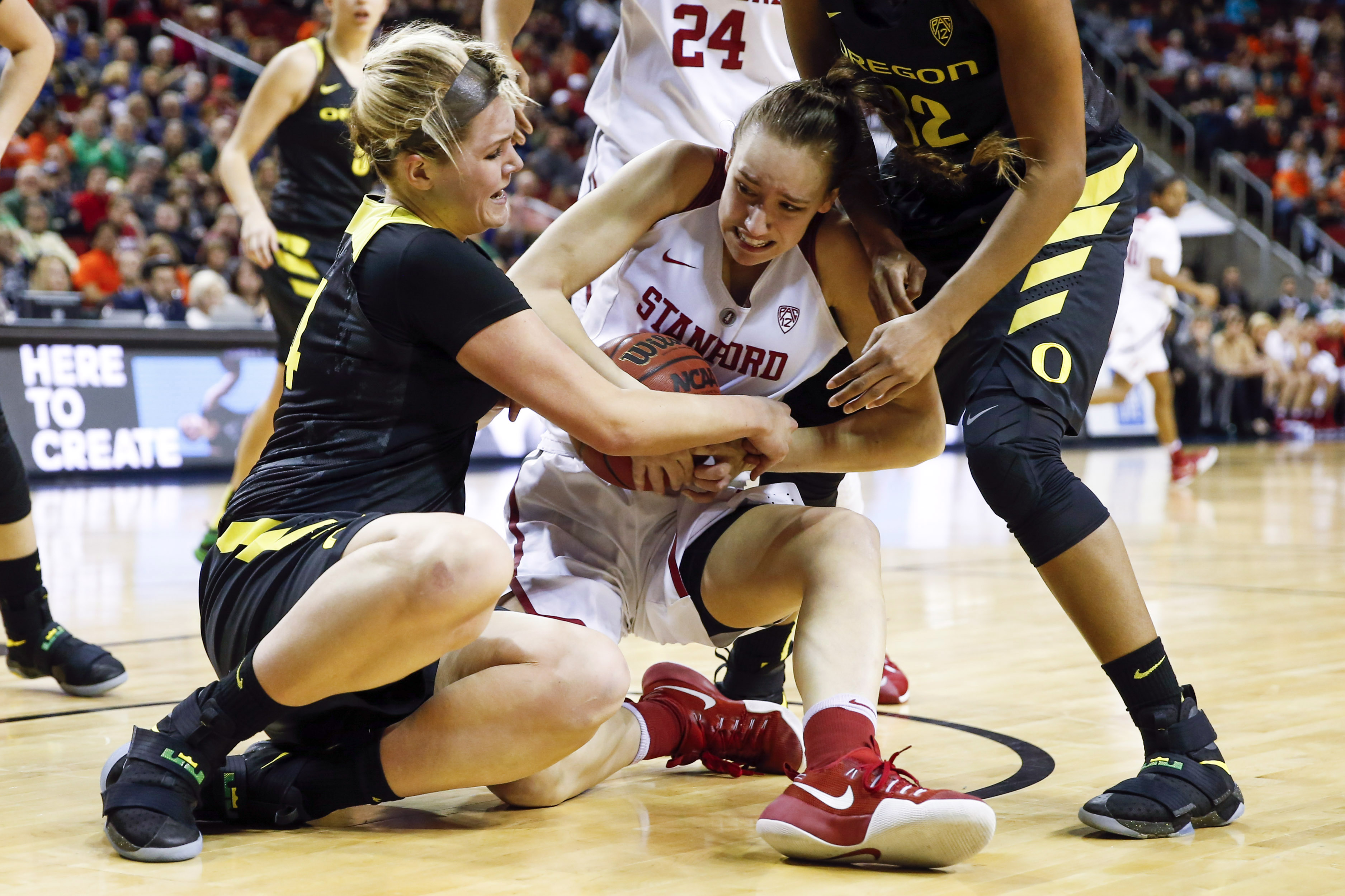 NCAA Womens Basketball: Pac-12 Conference Tournament-Stanford vs Oregon