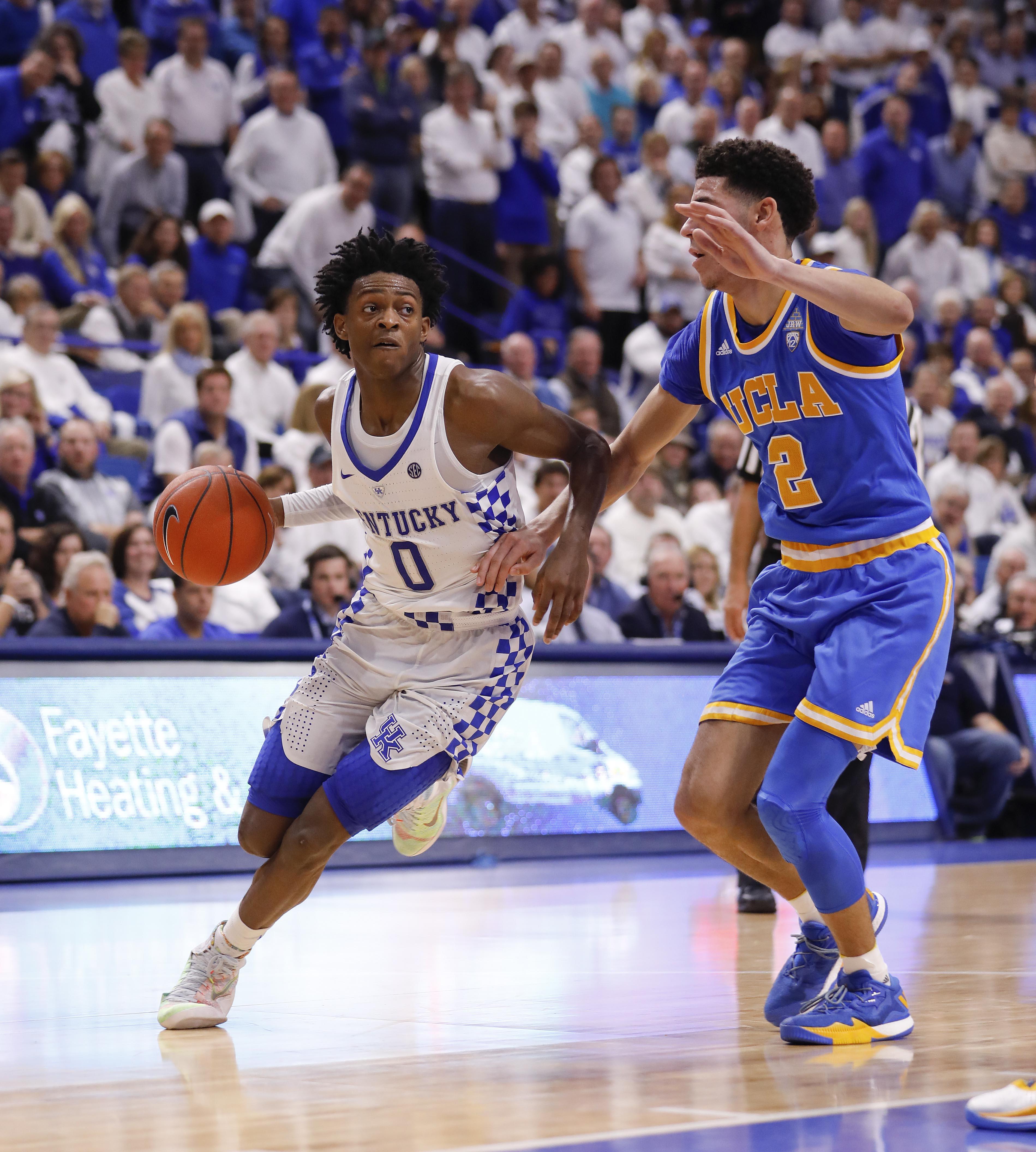 UCLA will probably need to play its best defense of the season tonight to beat Kentucky again.