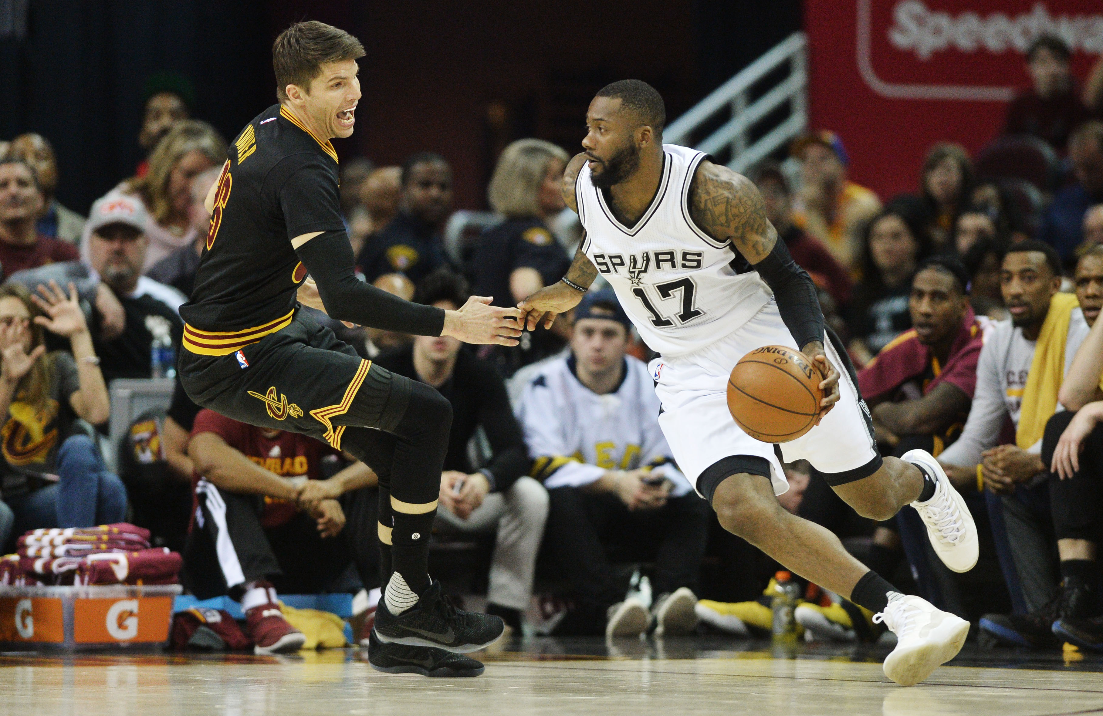 NBA: San Antonio Spurs at Cleveland Cavaliers