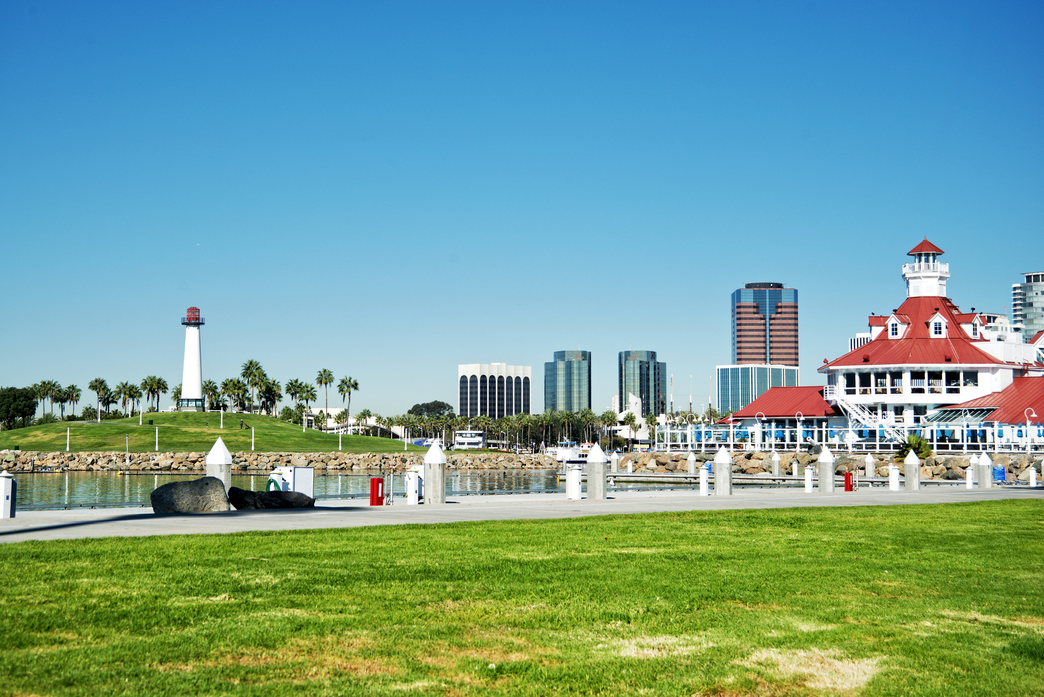 A photo of Long Beach. 