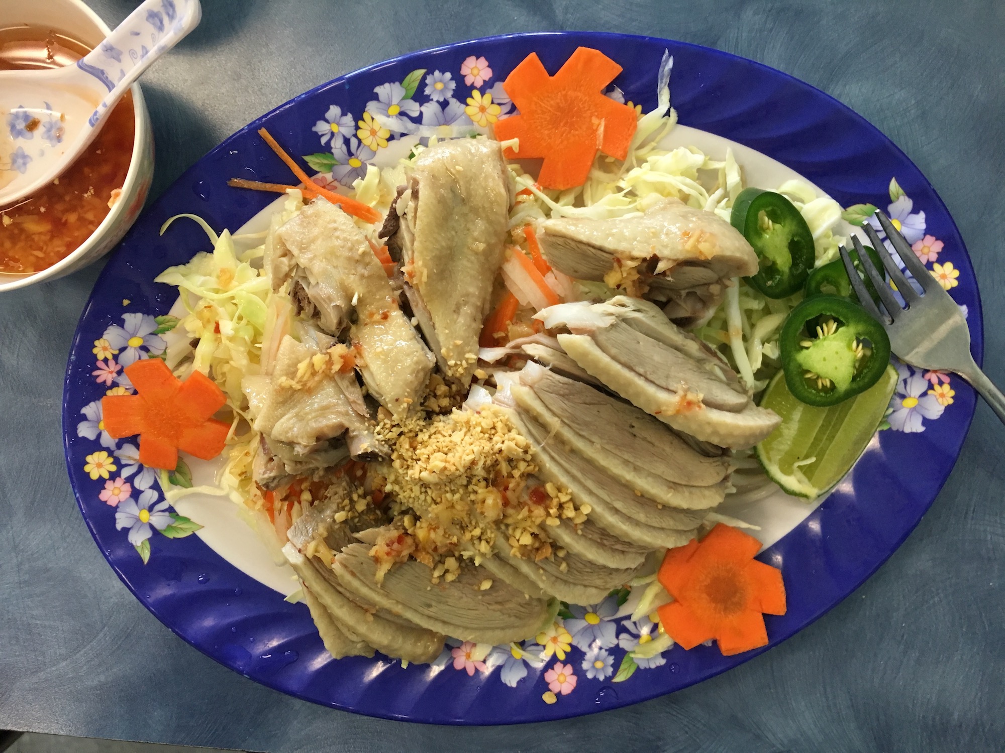 Nhu Thuy's duck salad.