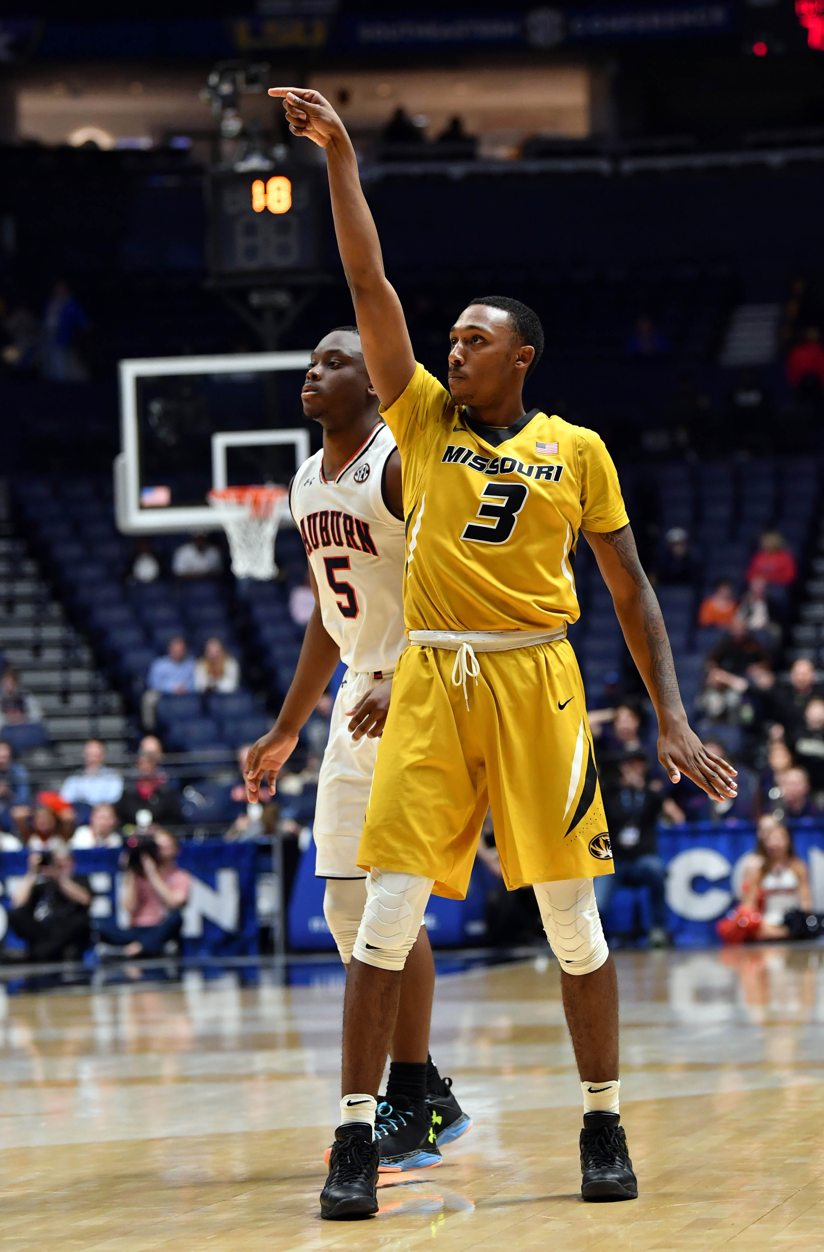 NCAA Basketball: SEC Tournament-Auburn vs Missouri