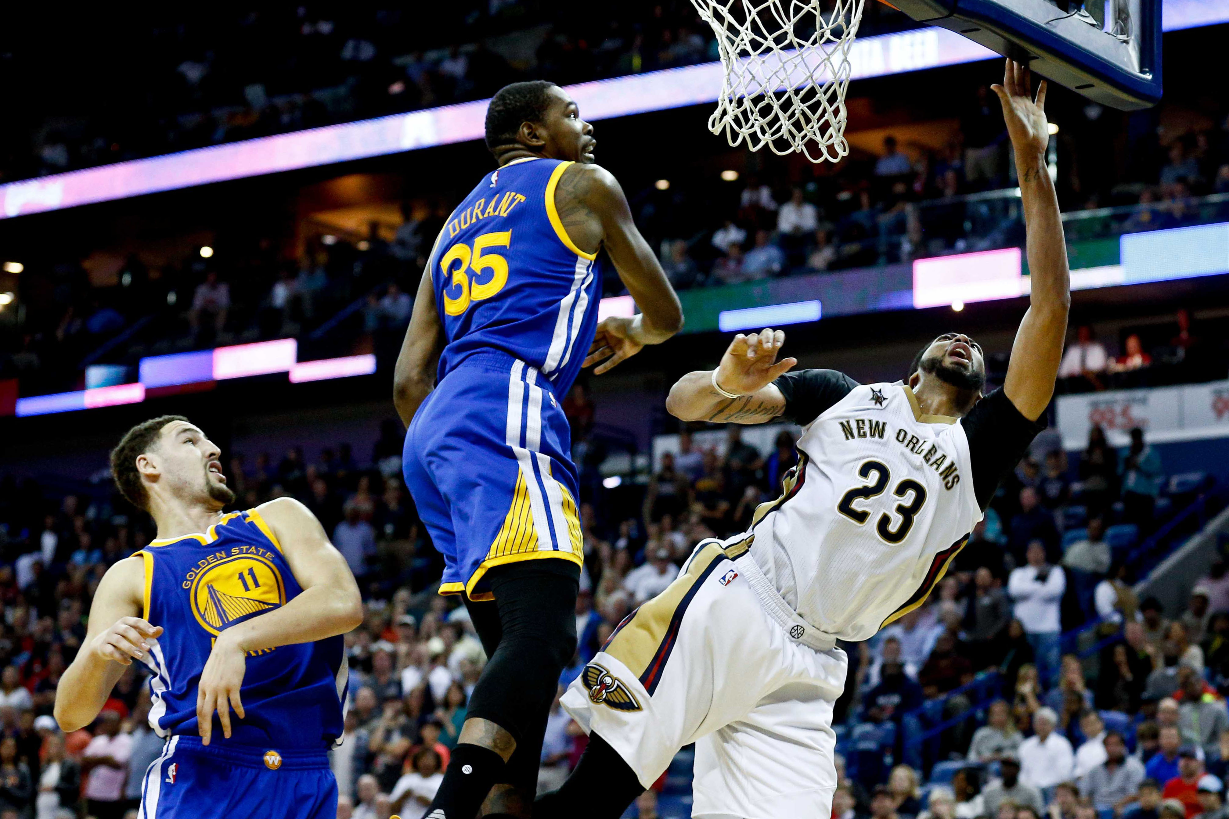 NBA: Golden State Warriors at New Orleans Pelicans
