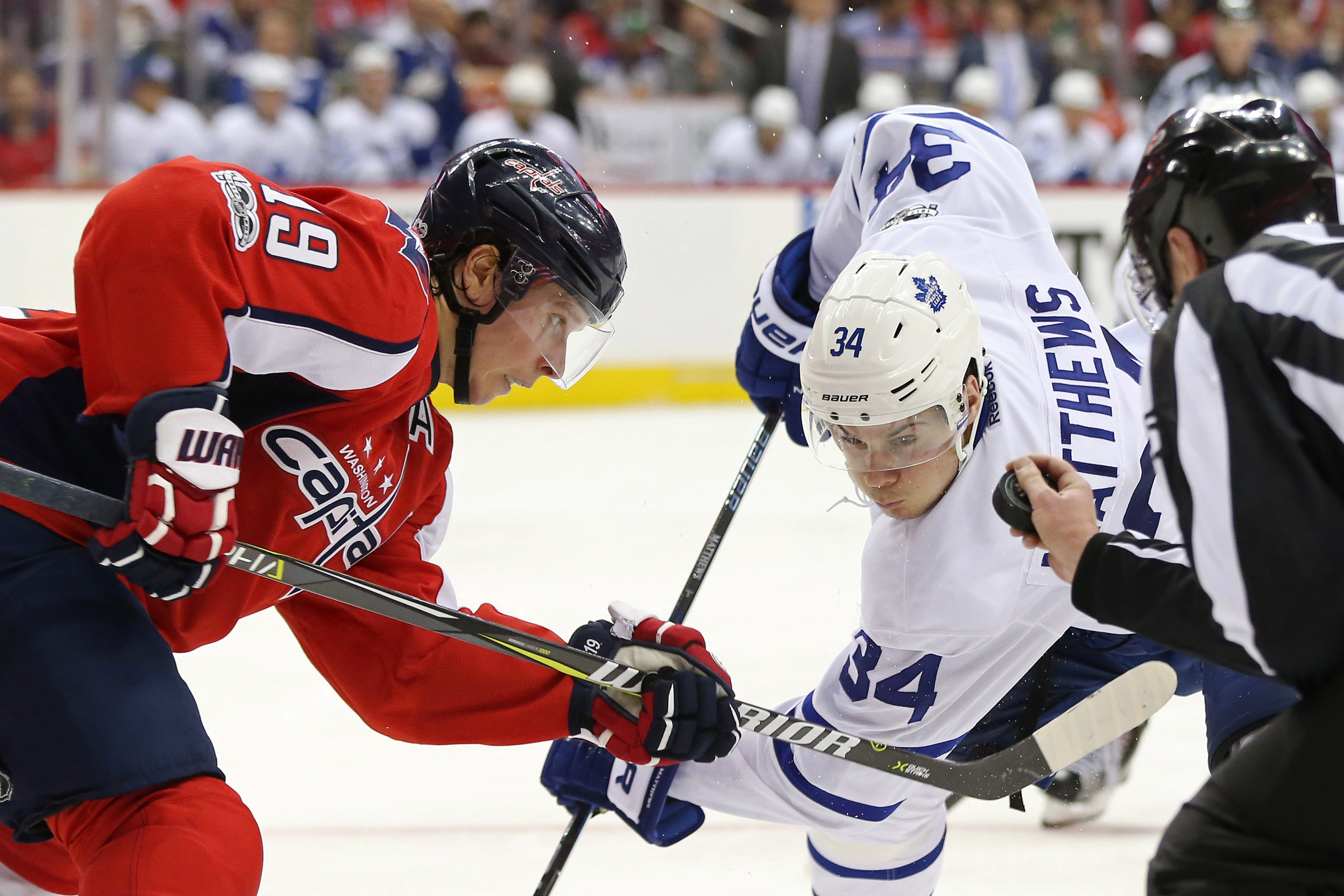 NHL: Stanley Cup Playoffs-Toronto Maple Leafs at Washington Capitals