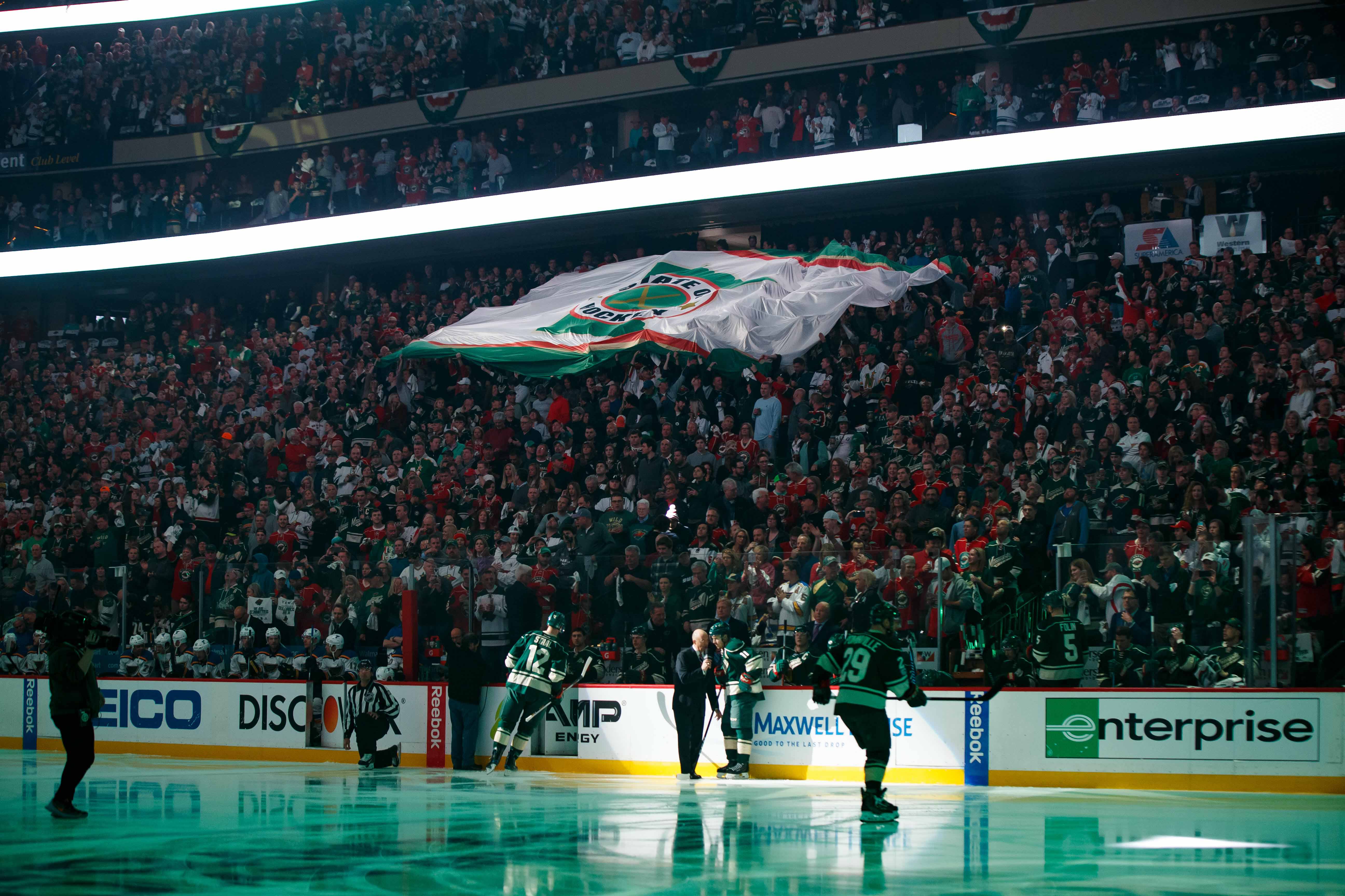 NHL: Stanley Cup Playoffs-St. Louis Blues at Minnesota Wild
