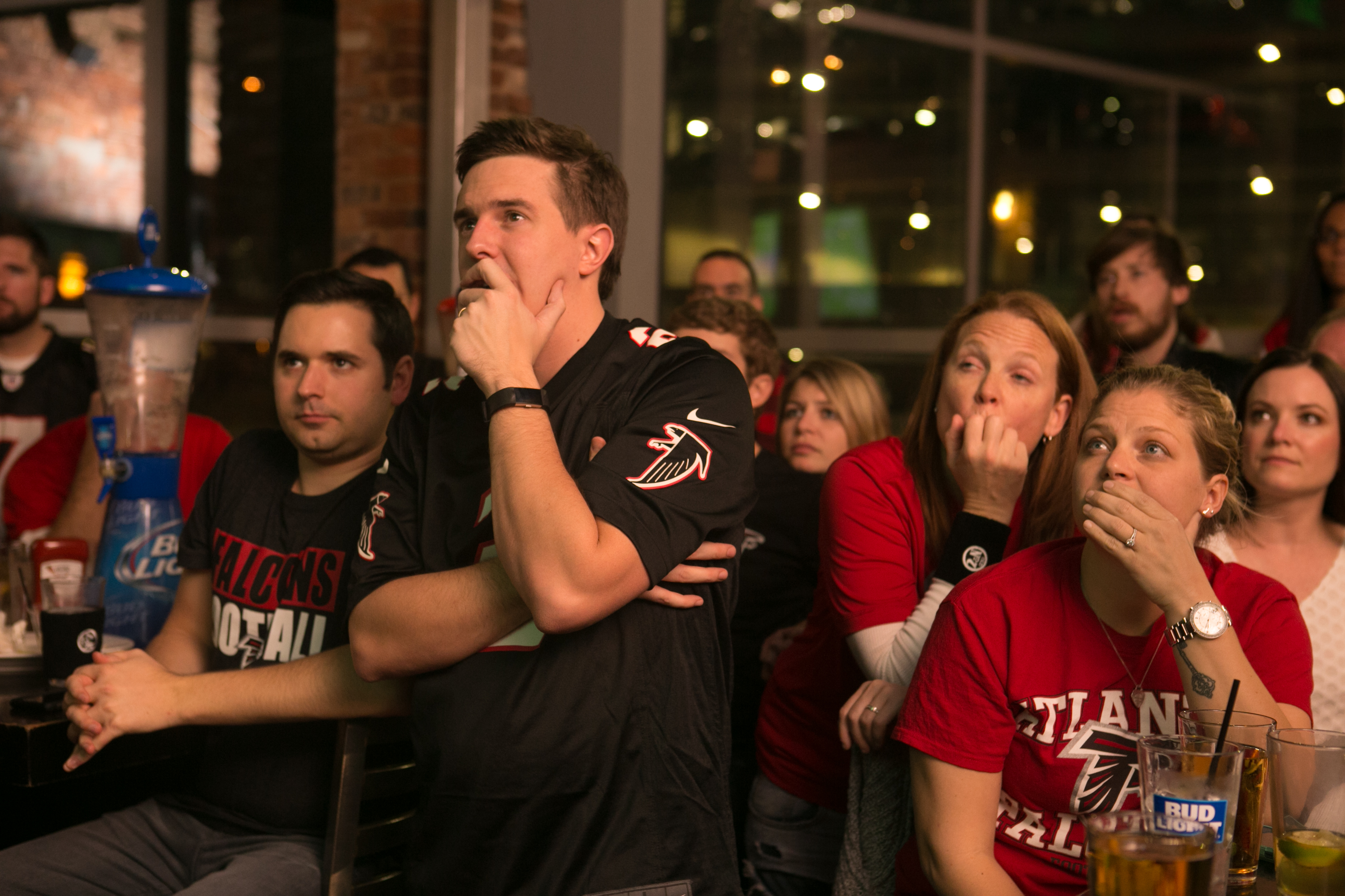 Atlanta Falcons Fans Watch Super Bowl LI Against The New England Patriots