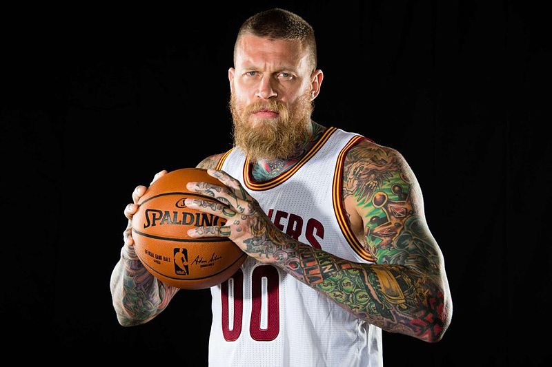 Chris Andersen and all his beloved tattoos