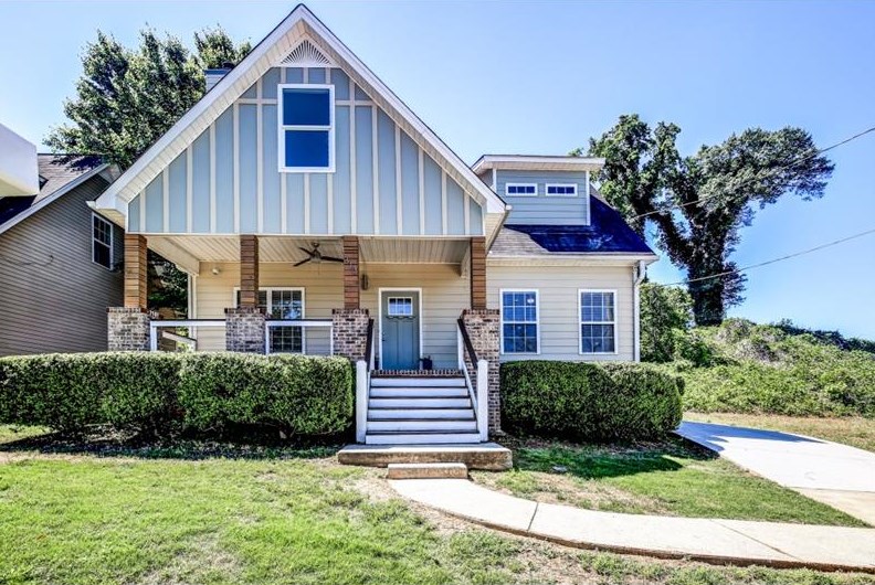 A renovated Craftsman-style home in Chosewood Park in south Atlanta. 