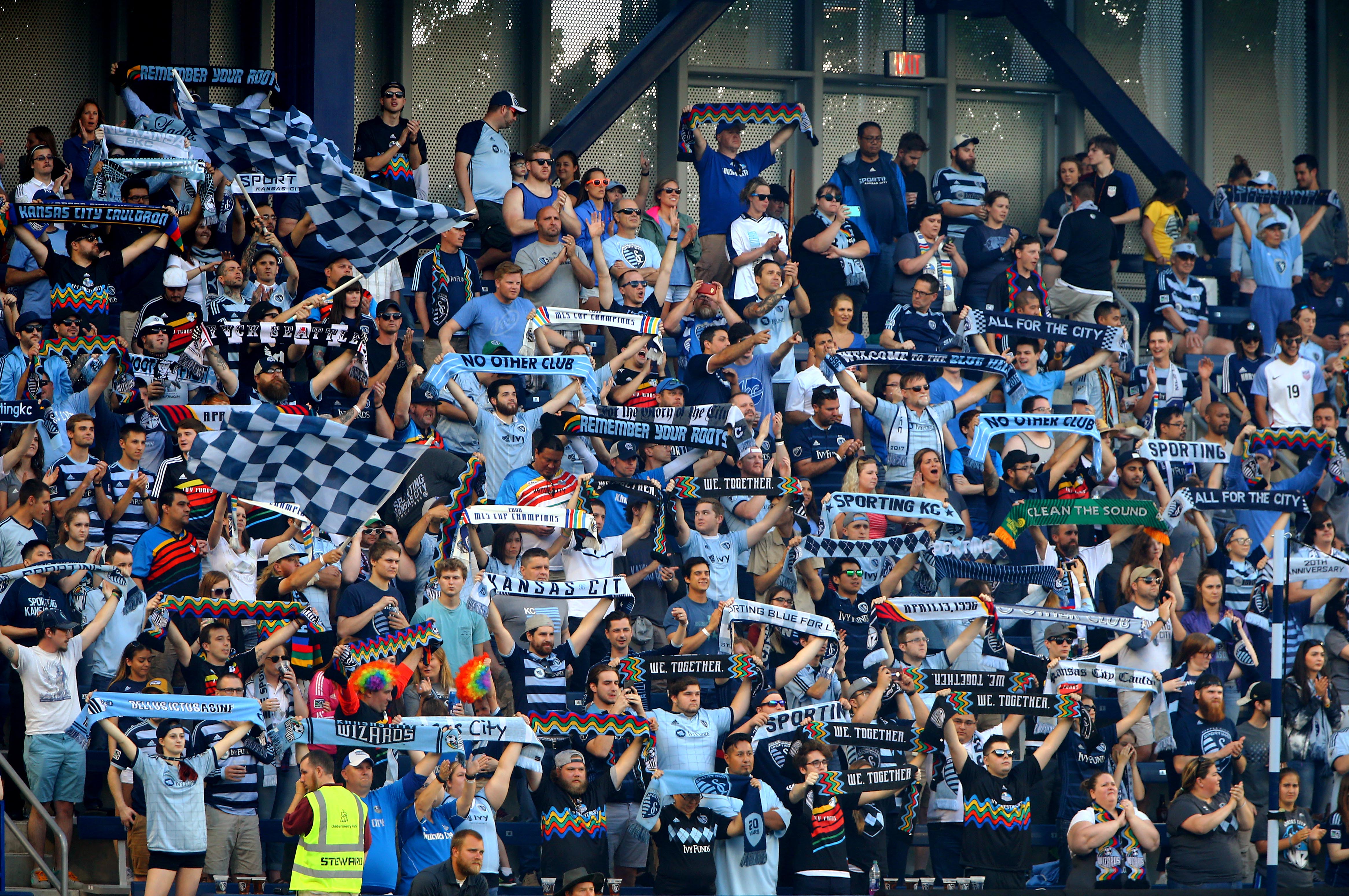 MLS: Seattle Sounders FC at Sporting KC