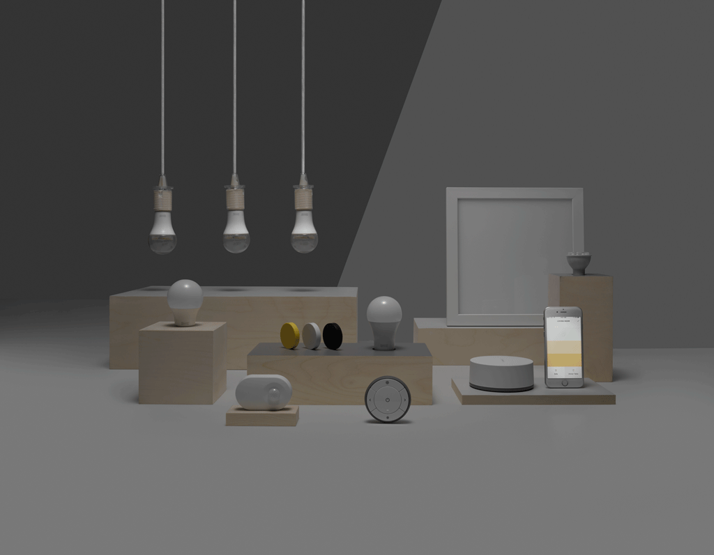 smart lighting products from Ikea