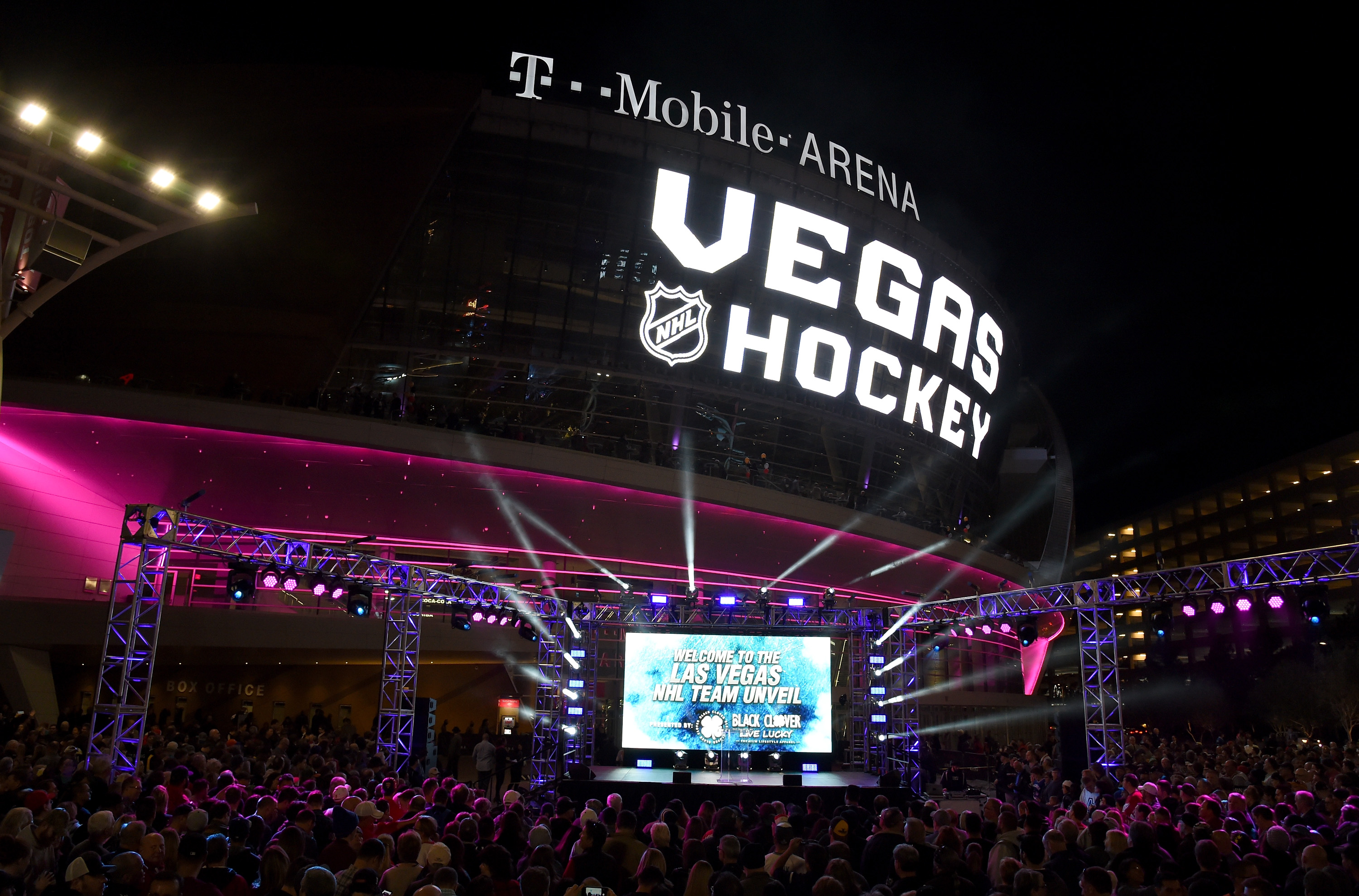 Las Vegas NHL Franchise Reveals Team Name And Logo