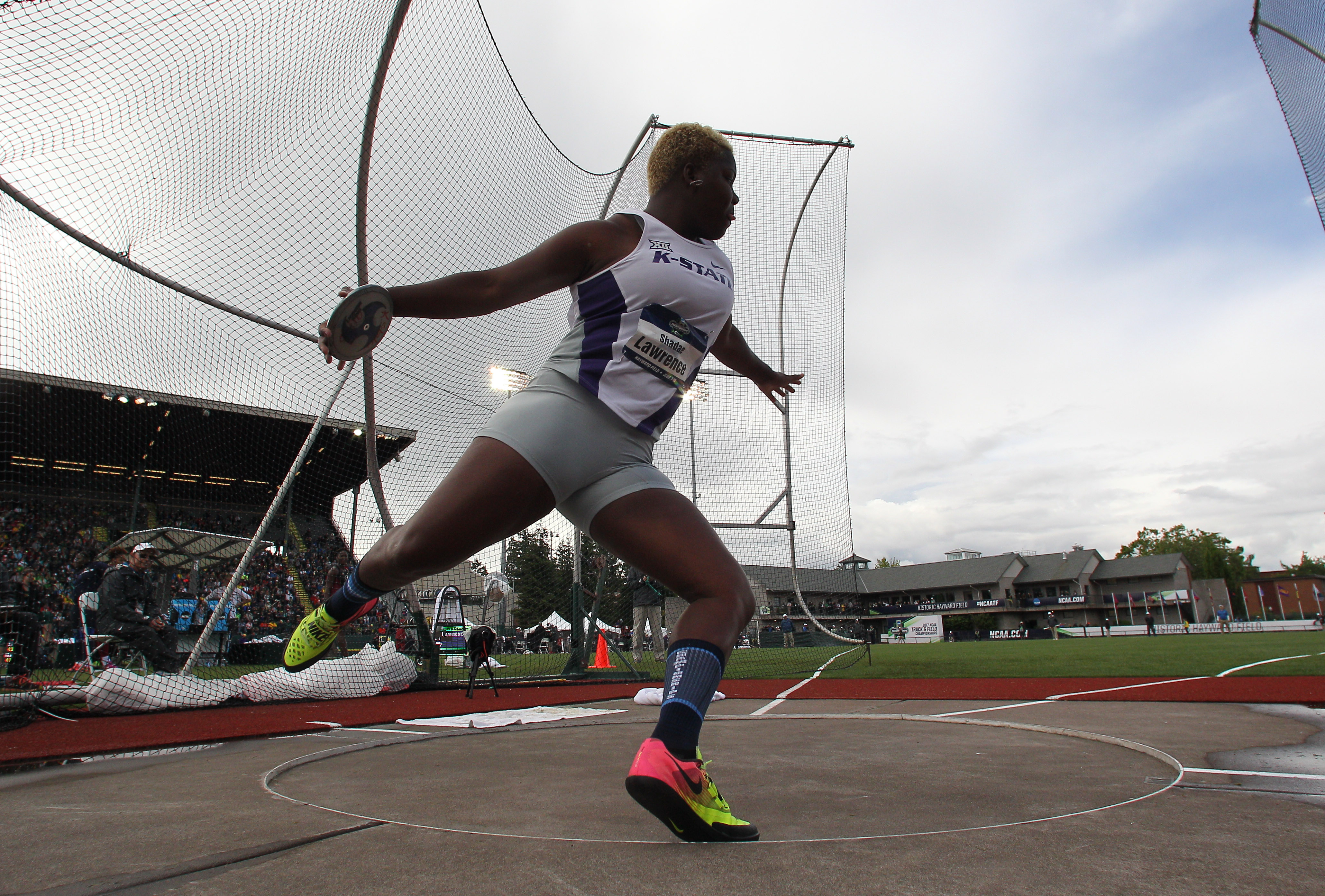 K-State won two events in Eugene — both by Jamaicans.