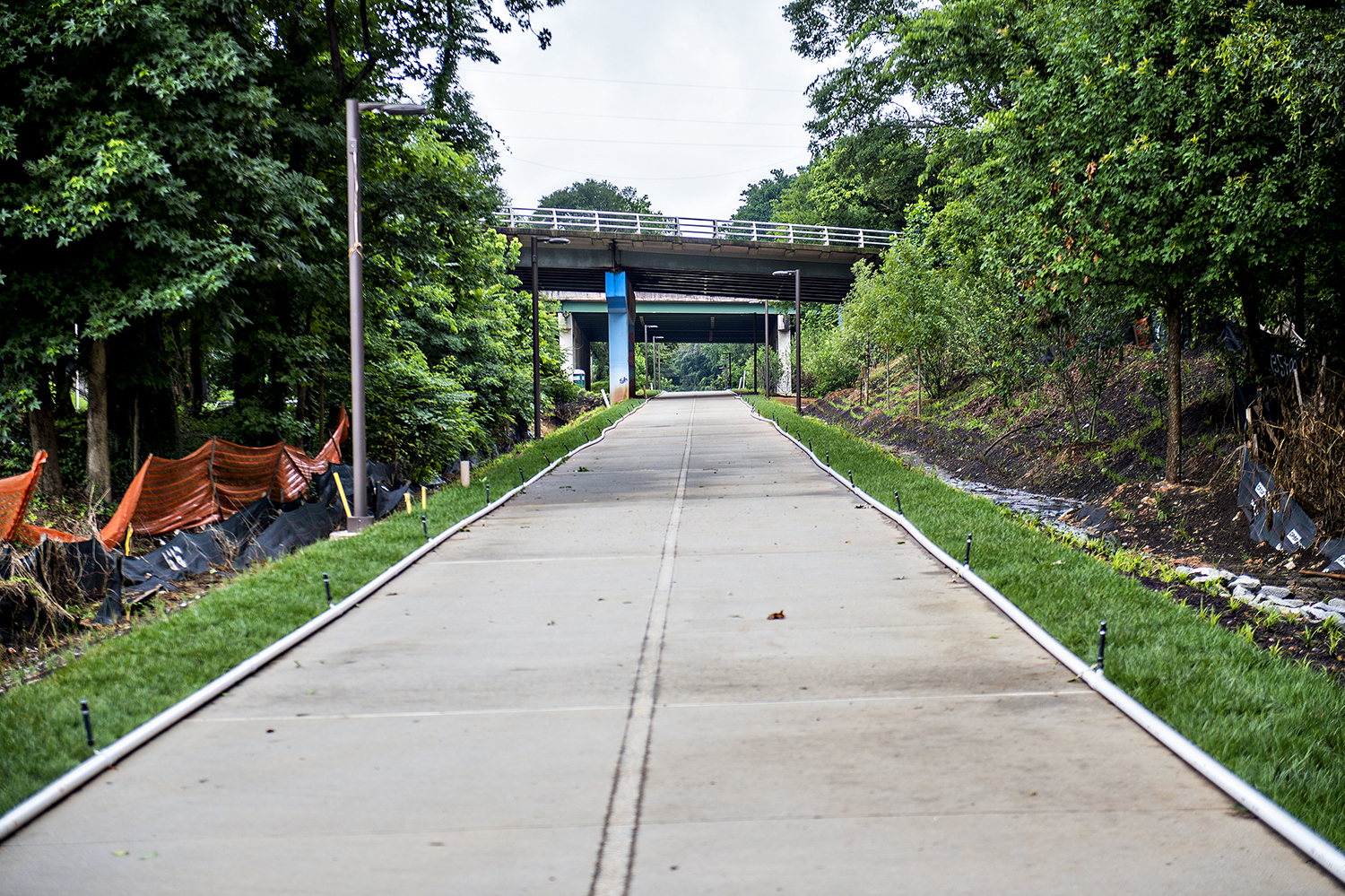 A photo of the Beltline’s Westside Trail in West End.